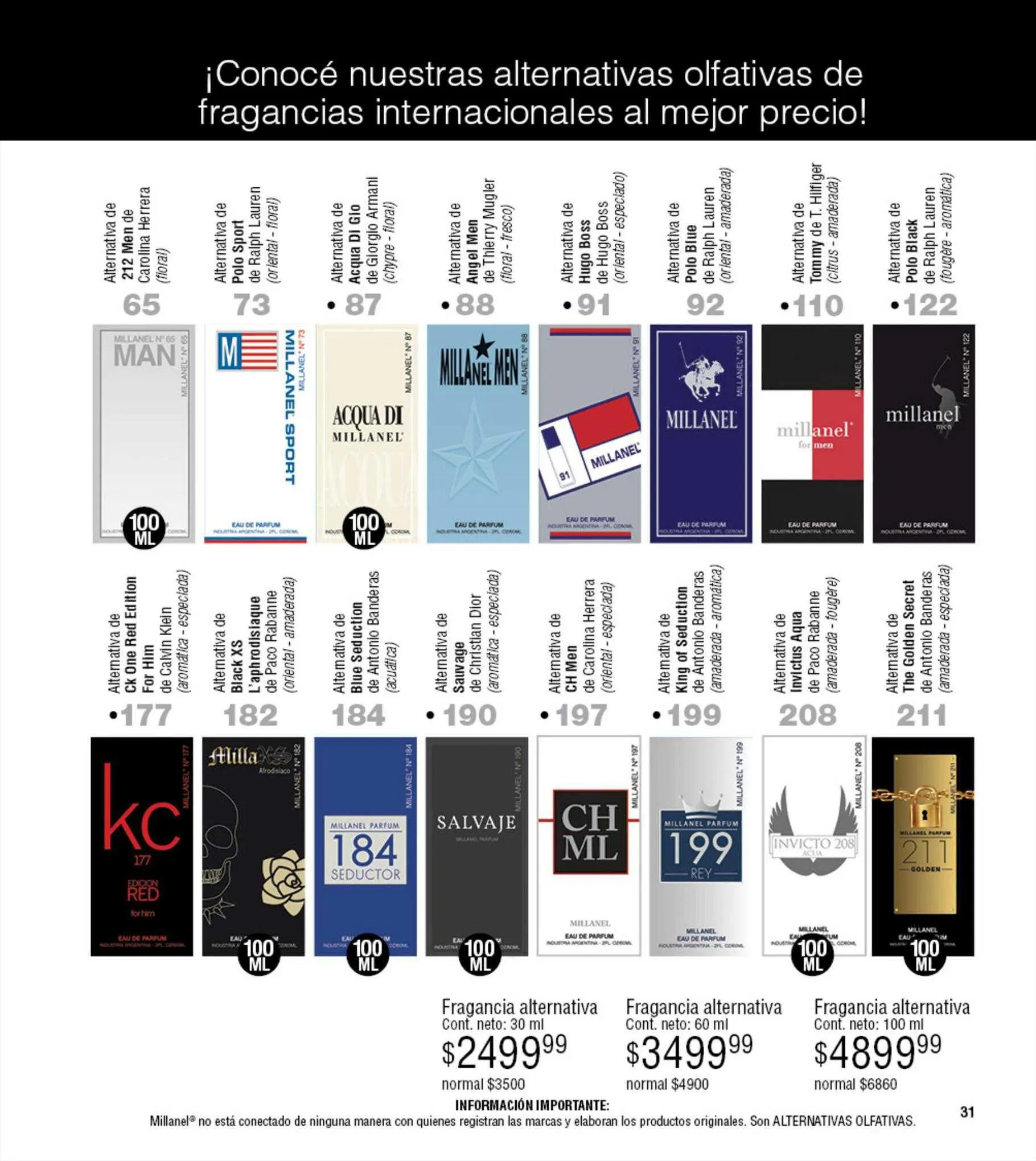 Ofertas de Catálogo Millanel Cosmética 21 de julio al 31 de julio 2023 - Página 31 del catálogo