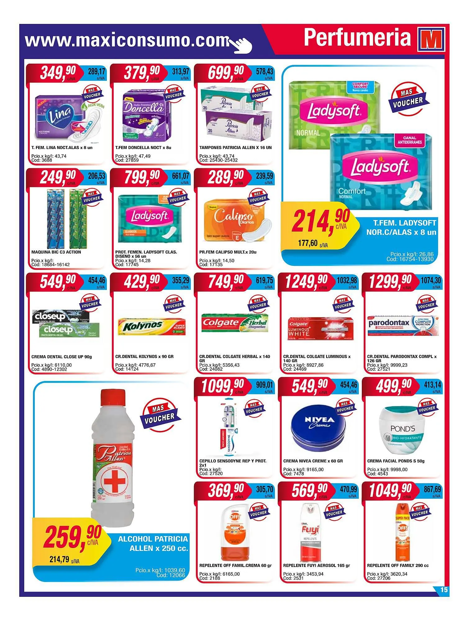 Ofertas de Catálogo Maxiconsumo 23 de octubre al 29 de octubre 2023 - Página 15 del catálogo