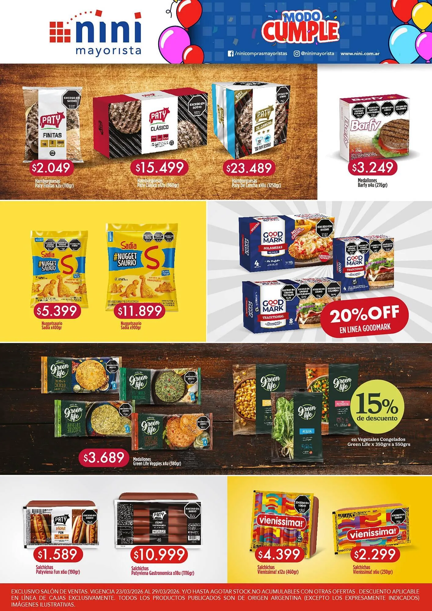 Ofertas de Catálogo Nini Mayorista 23 de marzo al 29 de marzo 2026 - Página 4 del catálogo