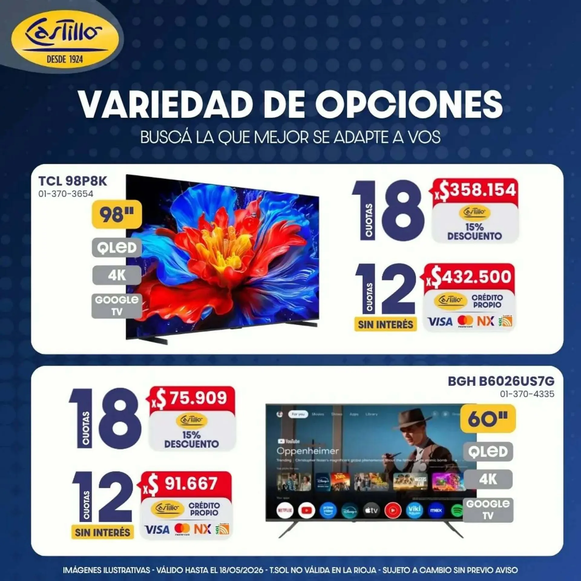 Ofertas de Catálogo Castillo Hogar 6 de mayo al 18 de mayo 2026 - Página 3 del catálogo