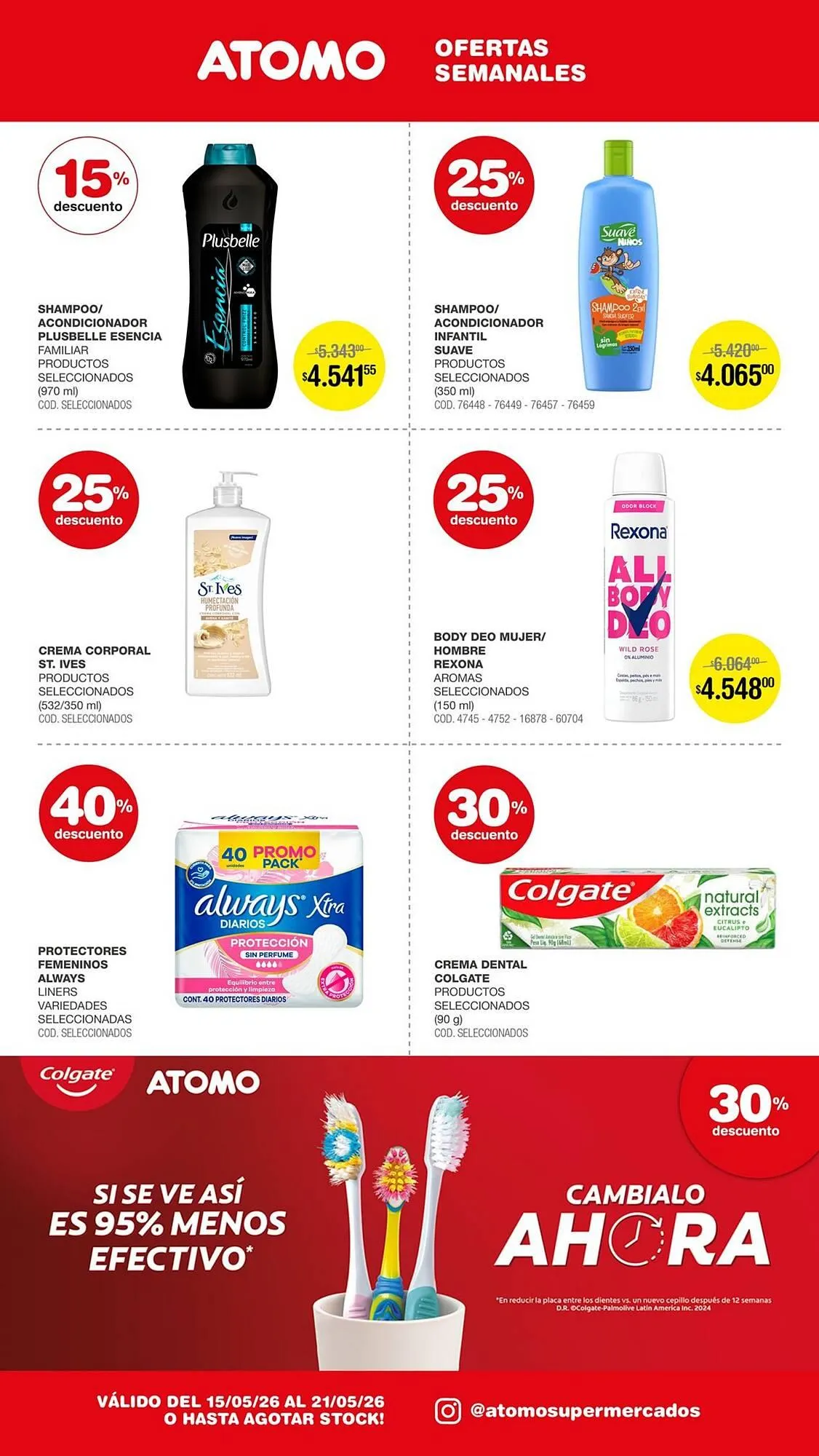 Ofertas de Catálogo Atomo Conviene 15 de mayo al 21 de mayo 2026 - Página 7 del catálogo