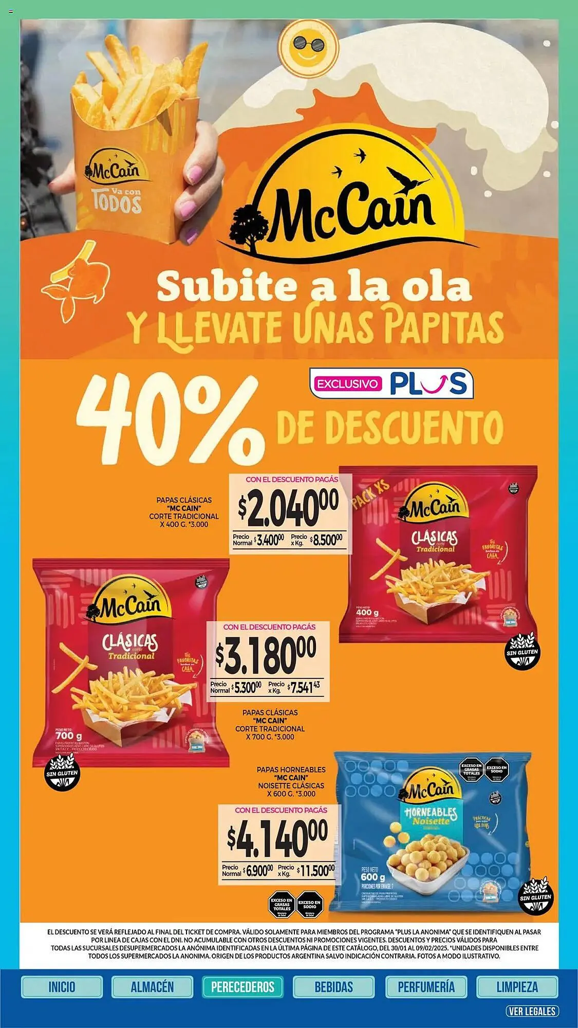 Ofertas de Catálogo La Anonima 30 de enero al 9 de febrero 2025 - Página 28 del catálogo