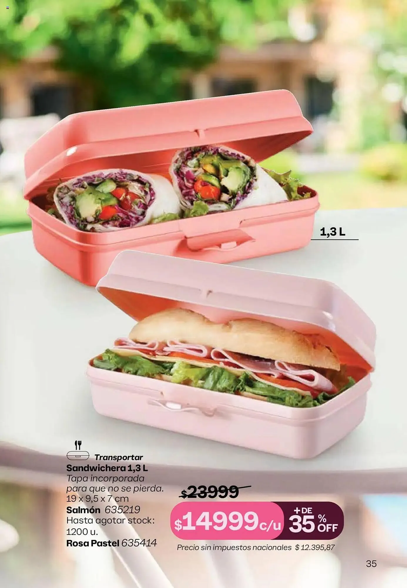 Ofertas de Catálogo Tupperware 9 de julio al 23 de julio 2025 - Página 36 del catálogo