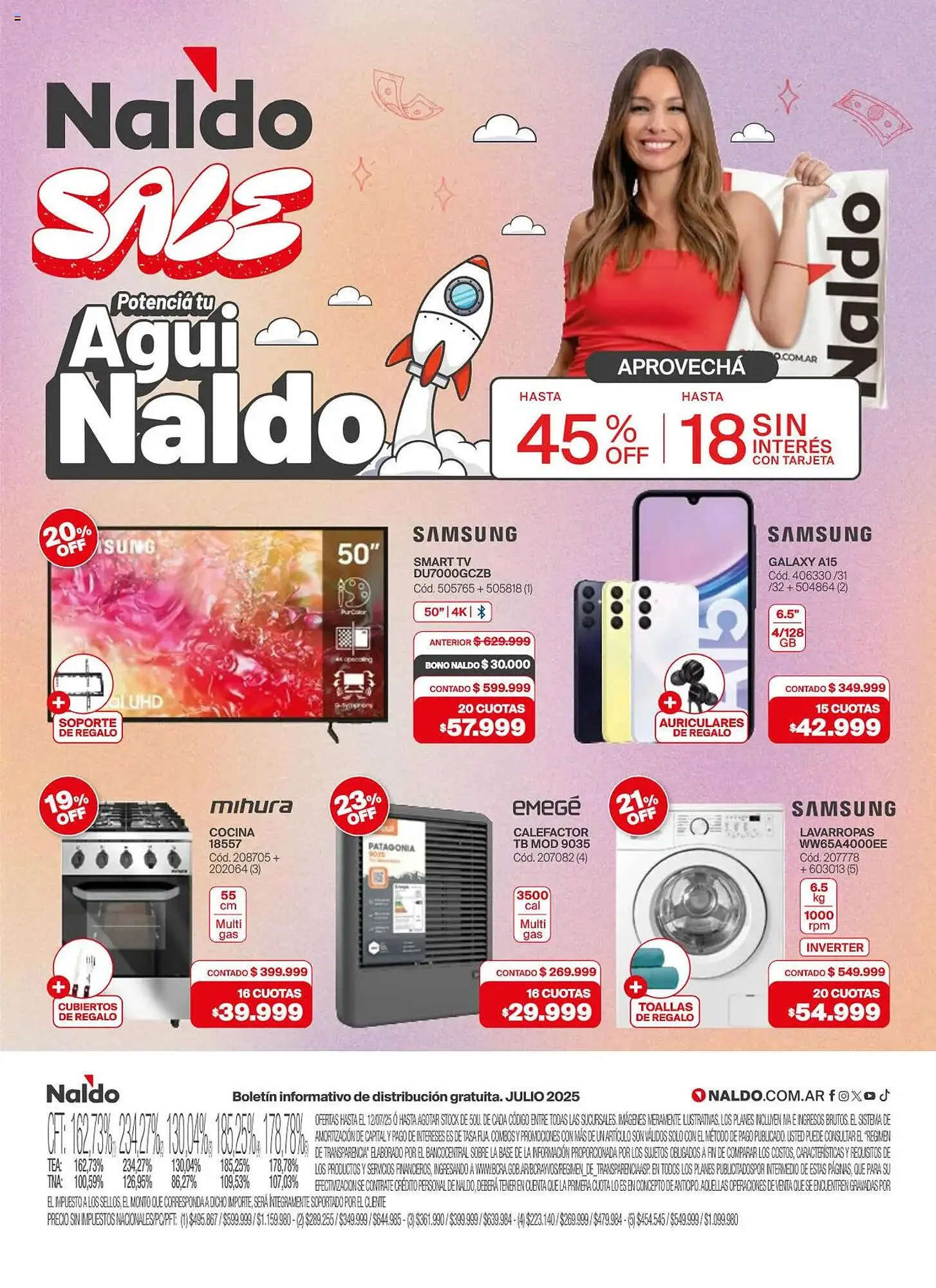 Ofertas de Catálogo Naldo Lombardi 1 de julio al 4 de agosto 2025 - Página 1 del catálogo