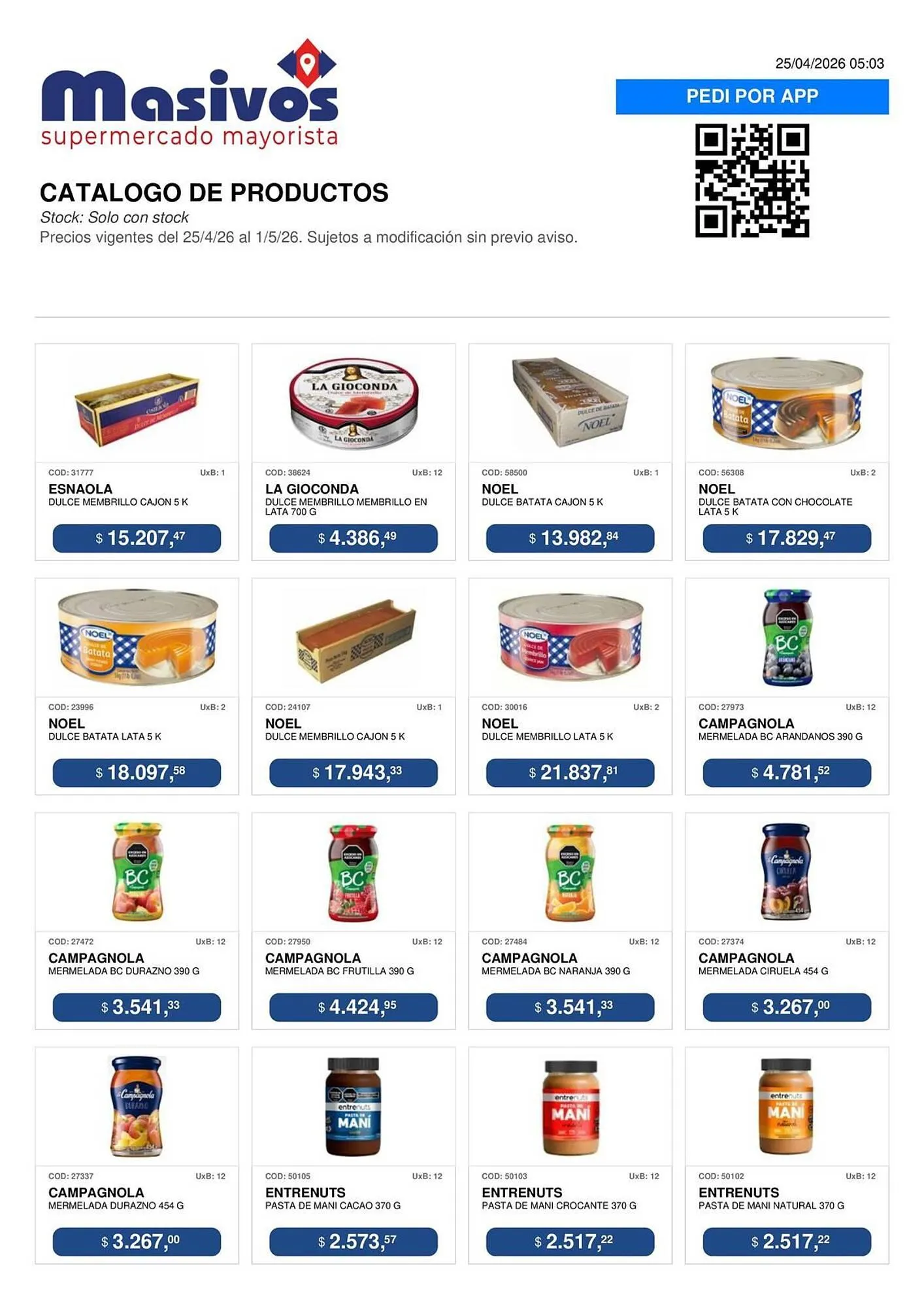 Ofertas de Catálogo Masivos 25 de abril al 1 de mayo 2026 - Página 17 del catálogo