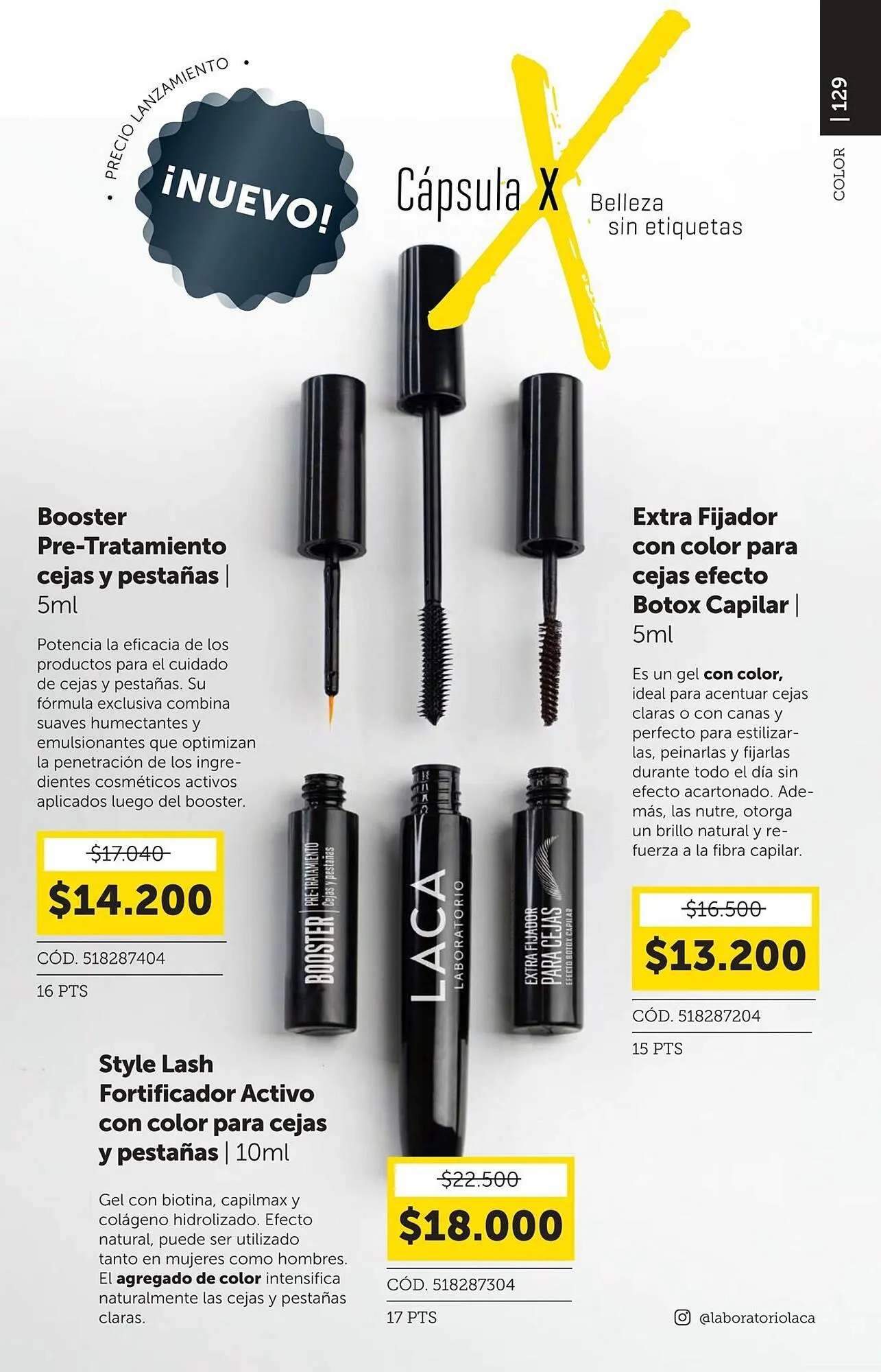 Ofertas de Catálogo Laboratorio LACA 11 de marzo al 31 de marzo 2026 - Página 129 del catálogo
