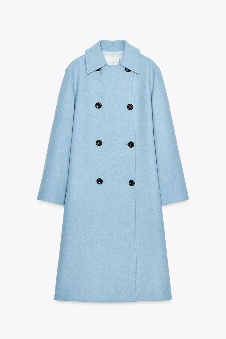 ABRIGO PAÑO PLIEGUE ESPALDA