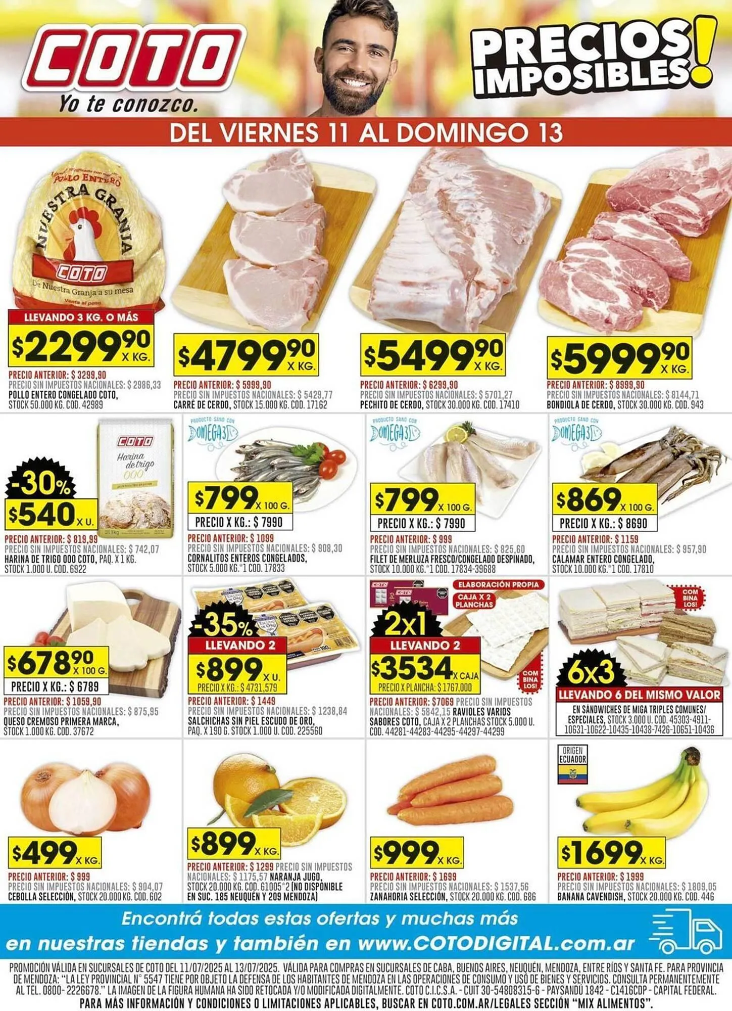 Ofertas de Catálogo Coto 11 de julio al 13 de julio 2025 - Página 1 del catálogo