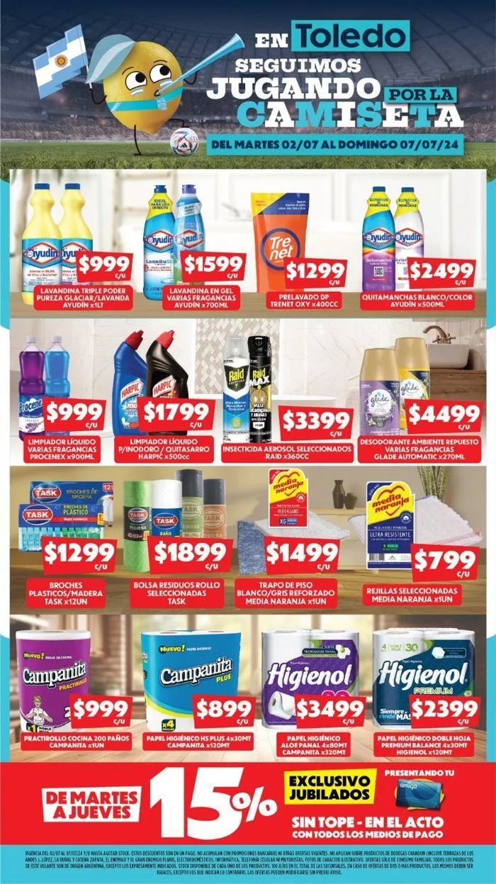 Ofertas de Catálogo Supermercados Toledo 2 de julio al 7 de julio 2024 - Página 6 del catálogo