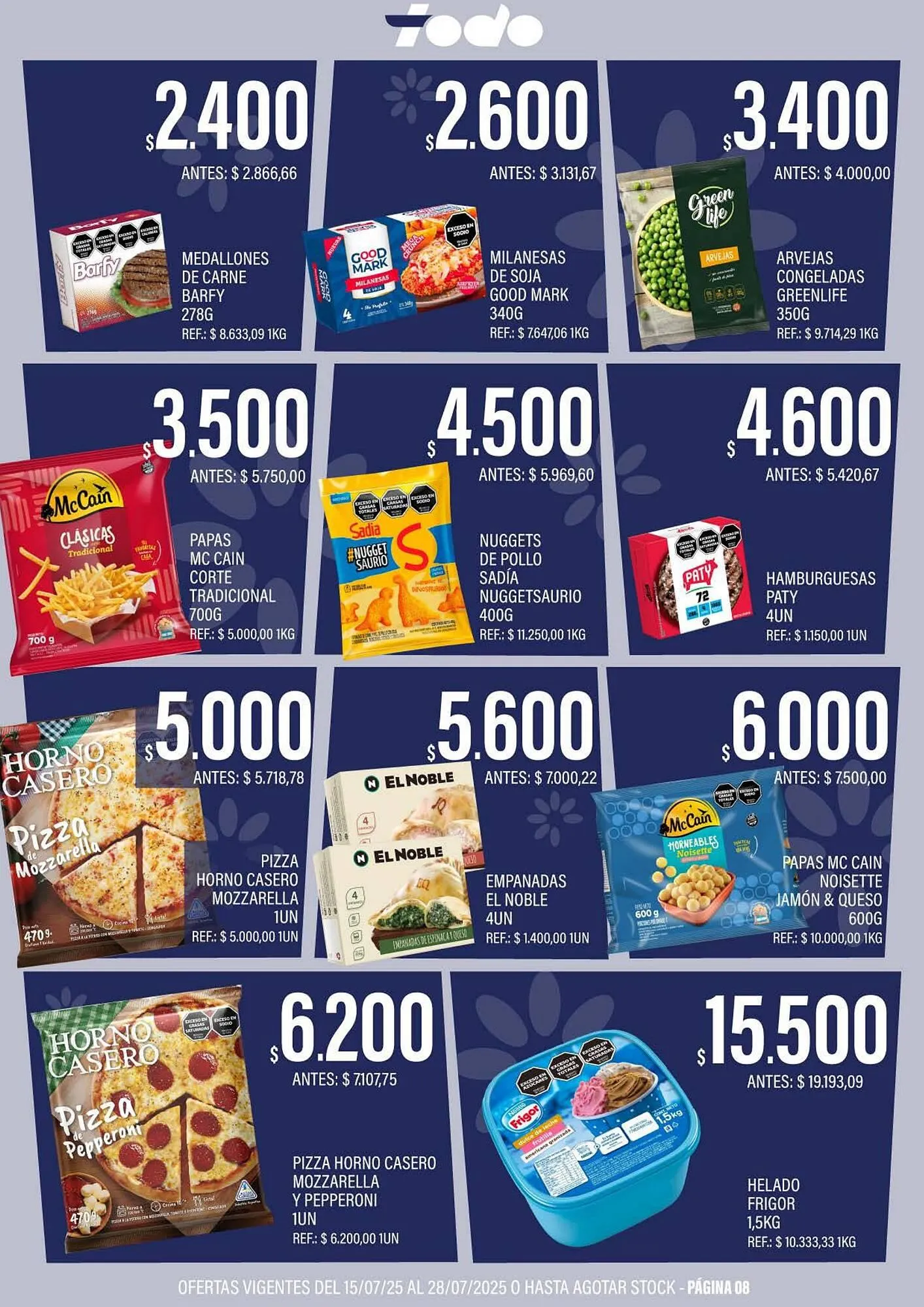 Ofertas de Catálogo Supermercados Todo 15 de julio al 28 de julio 2025 - Página 8 del catálogo
