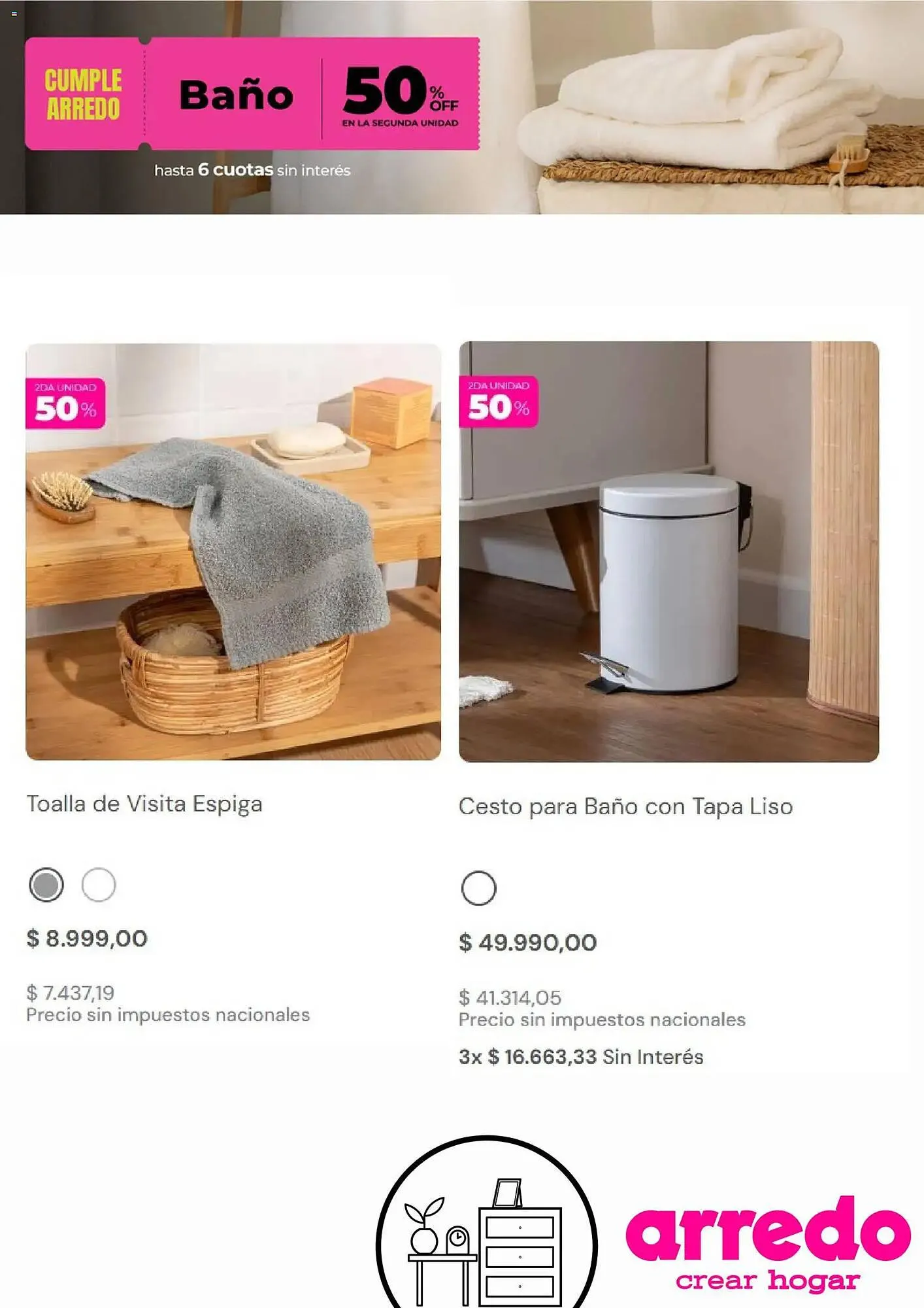 Ofertas de Catálogo Arredo 20 de octubre al 21 de noviembre 2025 - Página 3 del catálogo