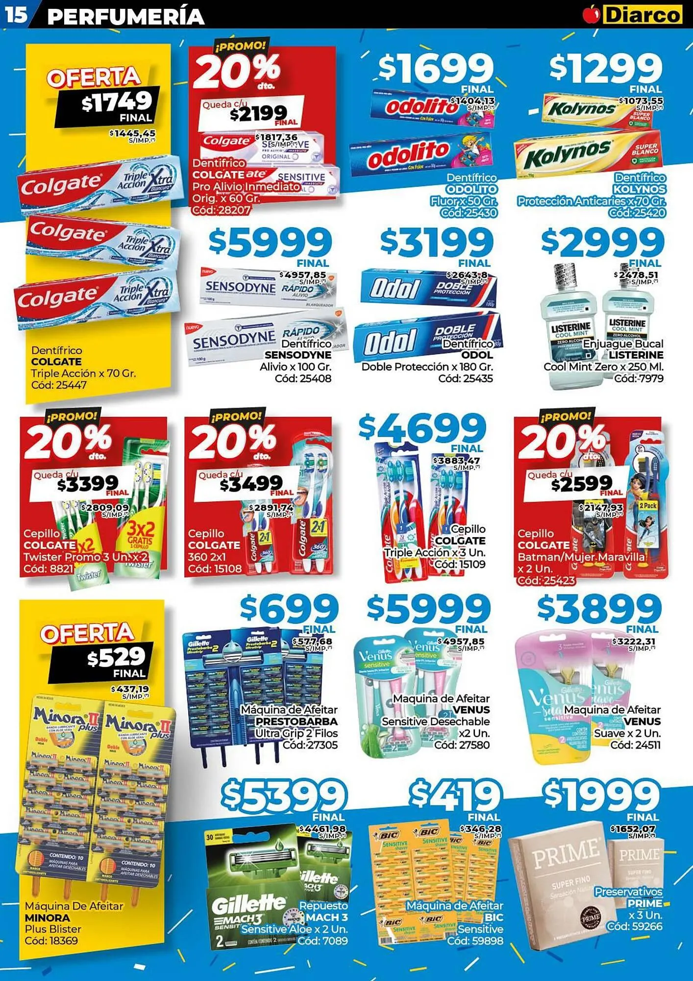 Ofertas de Catálogo Diarco 25 de agosto al 30 de agosto 2025 - Página 15 del catálogo