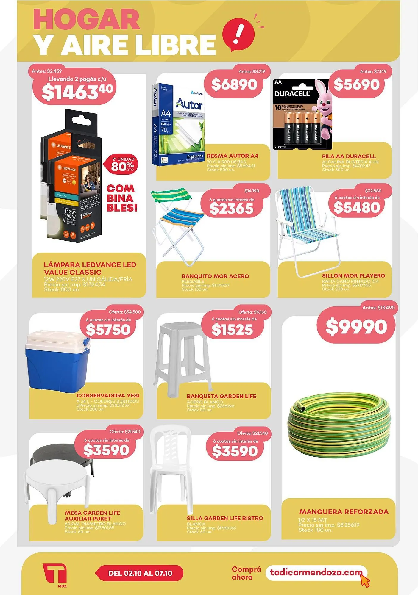 Ofertas de Catálogo Supermercados Tadicor 2 de octubre al 9 de octubre 2025 - Página 9 del catálogo