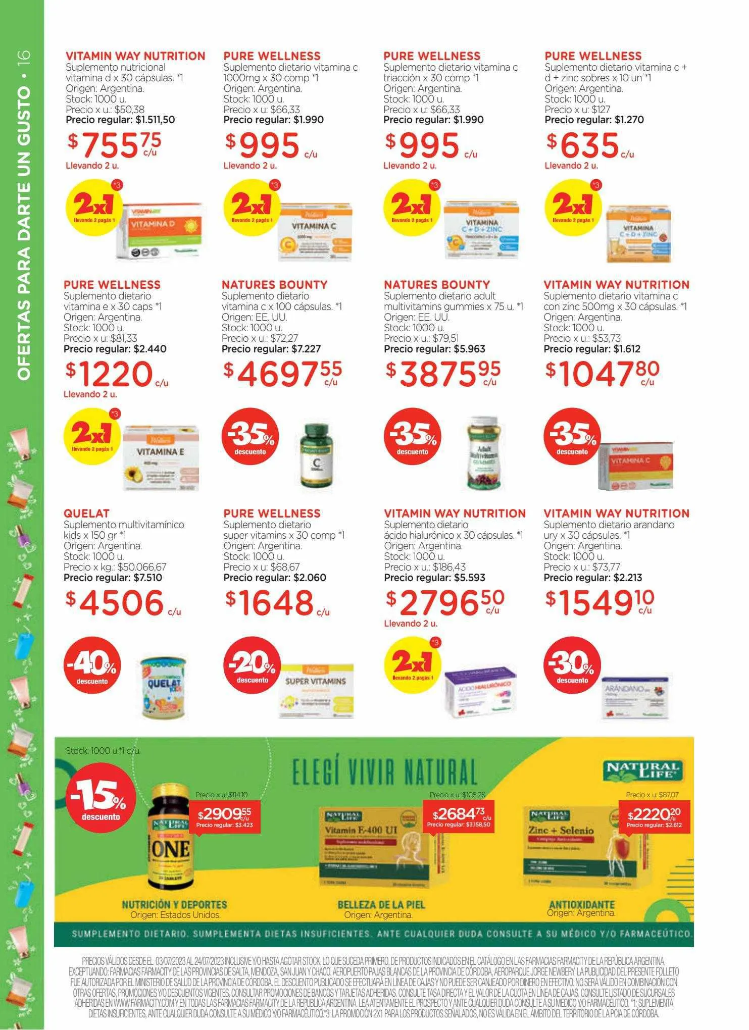 Ofertas de Catálogo Farmacity 7 de julio al 25 de julio 2023 - Página 15 del catálogo