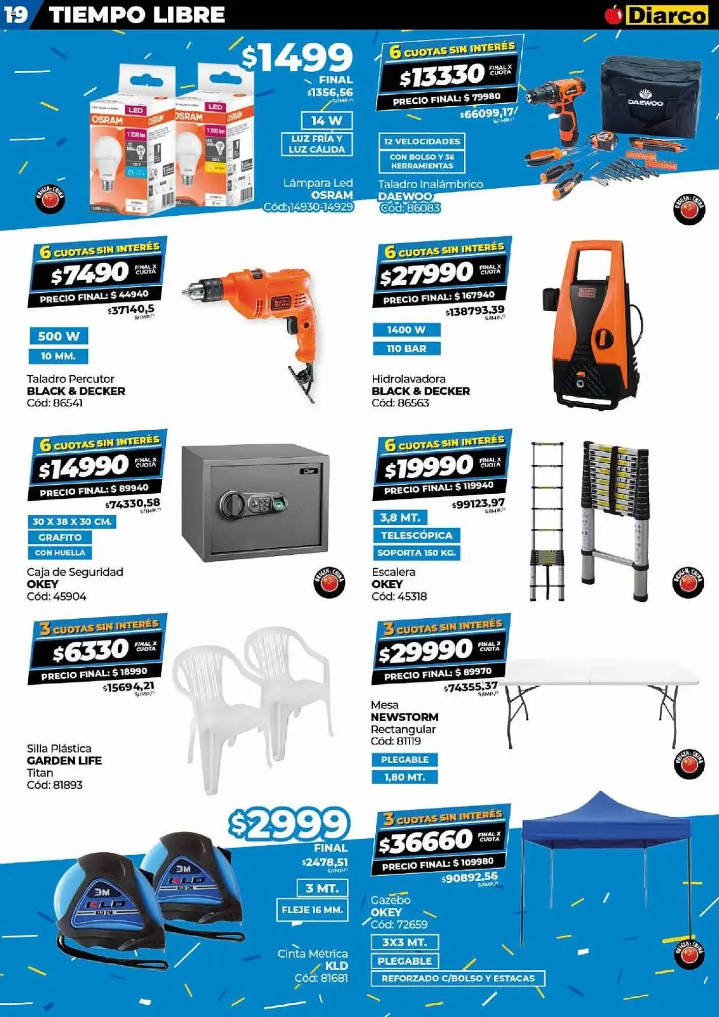 Ofertas de Catálogo Diarco 23 de junio al 27 de junio 2025 - Página 19 del catálogo