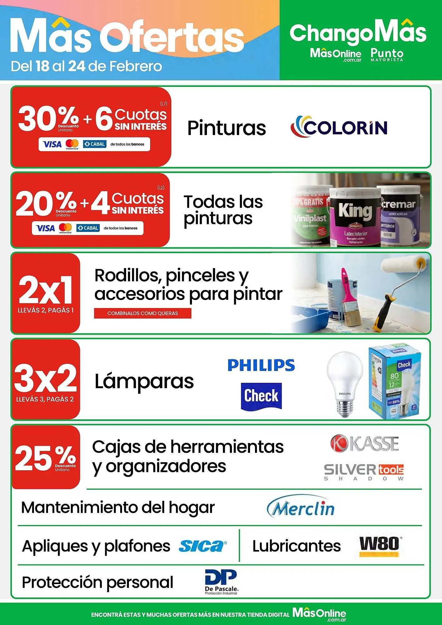 Ofertas de Catálogo Changomas 18 de febrero al 24 de febrero 2026 - Página 16 del catálogo