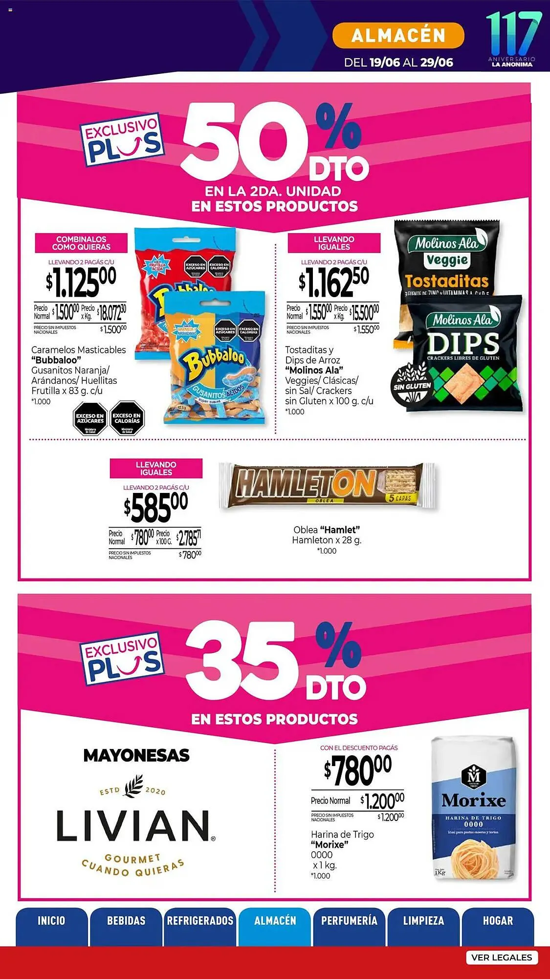 Ofertas de Catálogo La Anonima 19 de junio al 30 de junio 2025 - Página 23 del catálogo