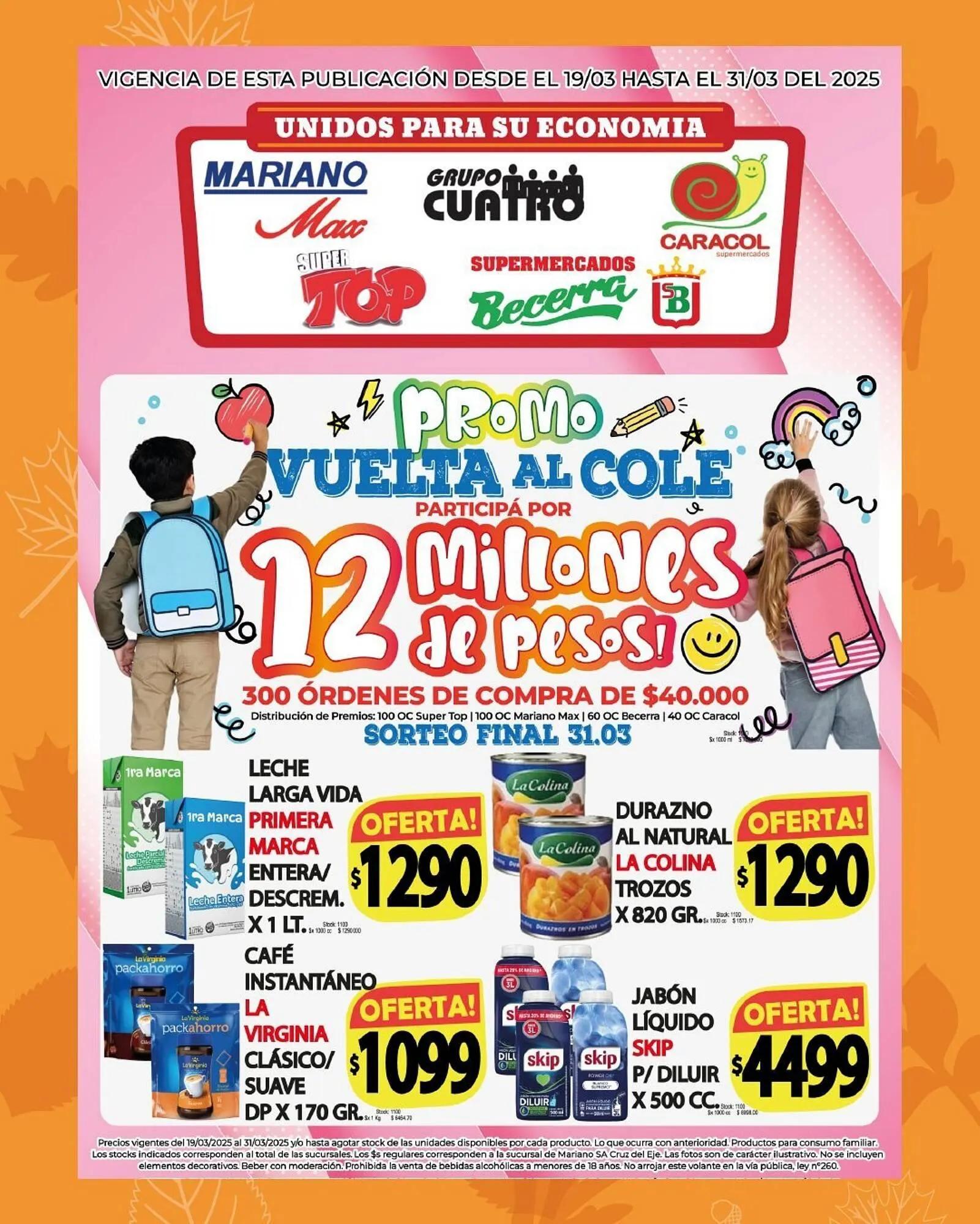 Ofertas de Catálogo Supermercados Caracol 19 de marzo al 31 de marzo 2025 - Página 2 del catálogo