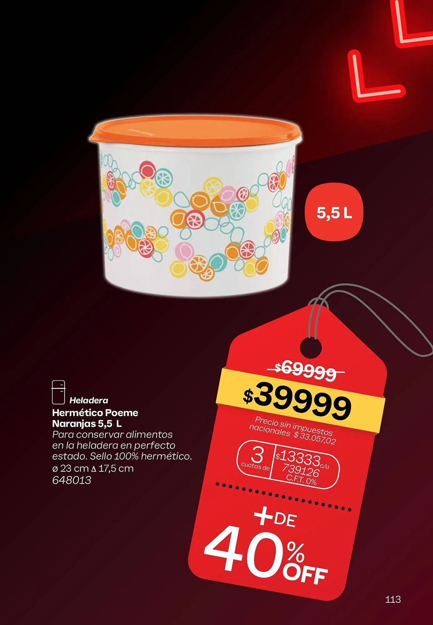 Ofertas de Folleto Tupperware 2 de diciembre al 6 de diciembre 2025 - Página 114 del catálogo