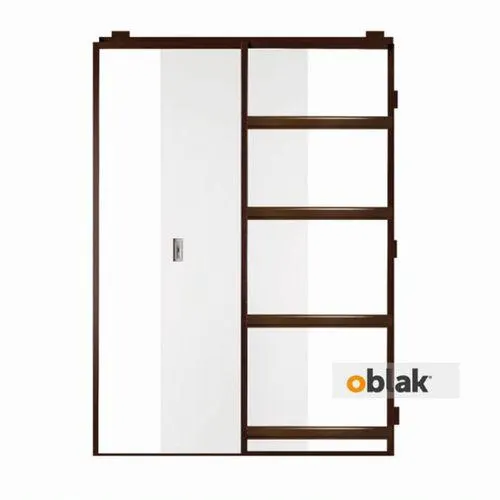 Puerta Oblak Corrediza De Embutir Prac Bco Mch Yeso 200X70Cm