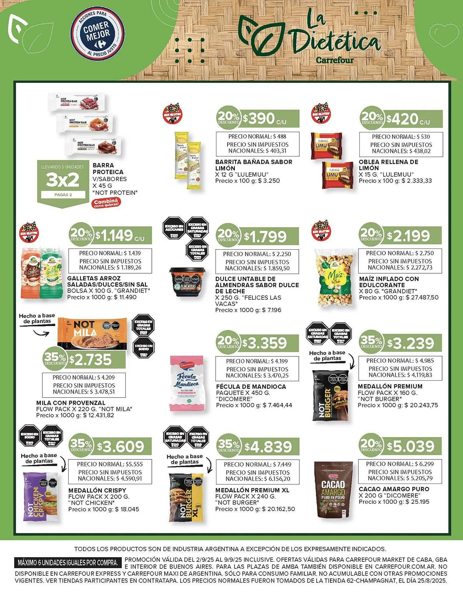 Ofertas de Folleto Carrefour Market 3 de septiembre al 9 de septiembre 2025 - Página 13 del catálogo