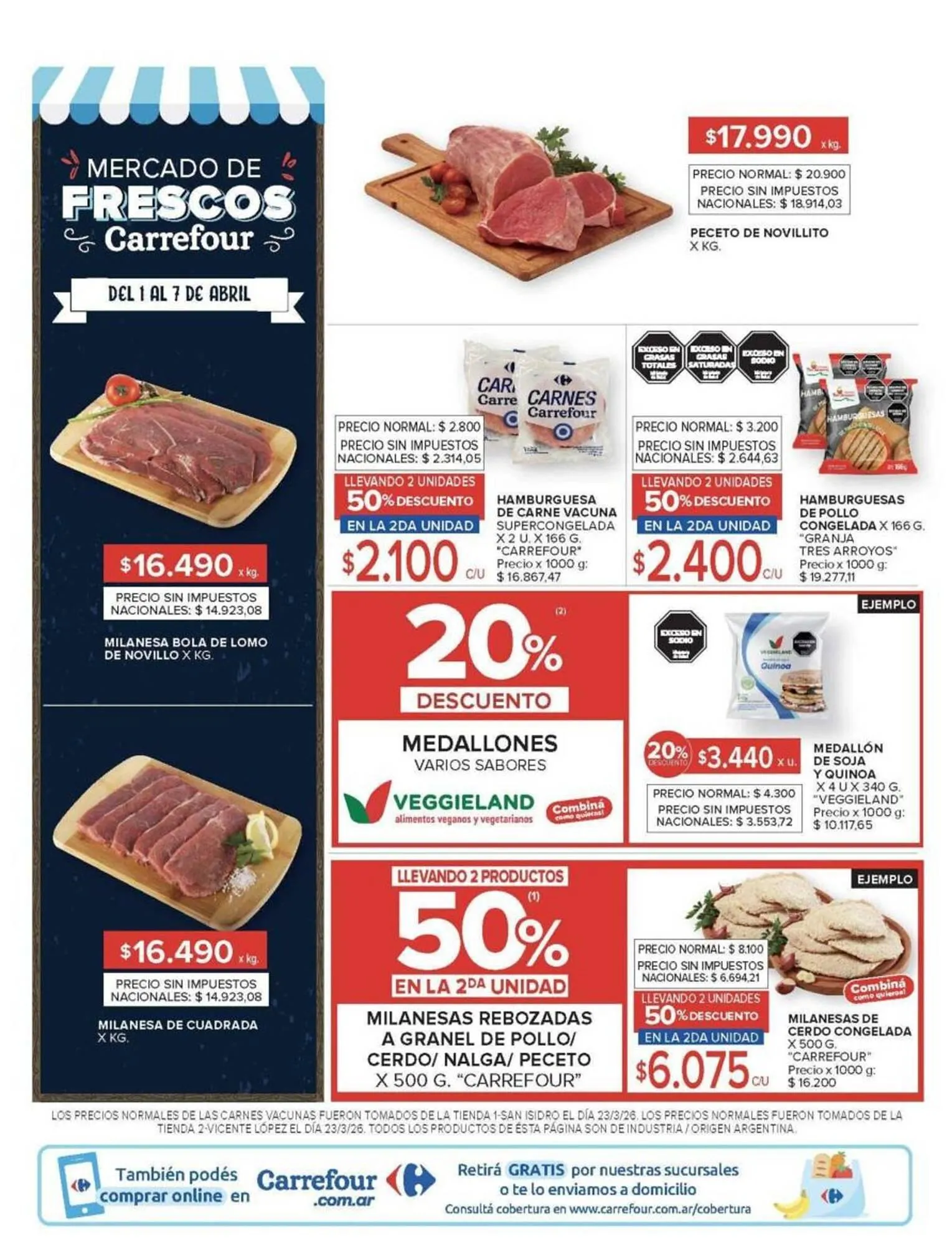 Ofertas de Catálogo Carrefour 1 de abril al 7 de abril 2026 - Página 16 del catálogo