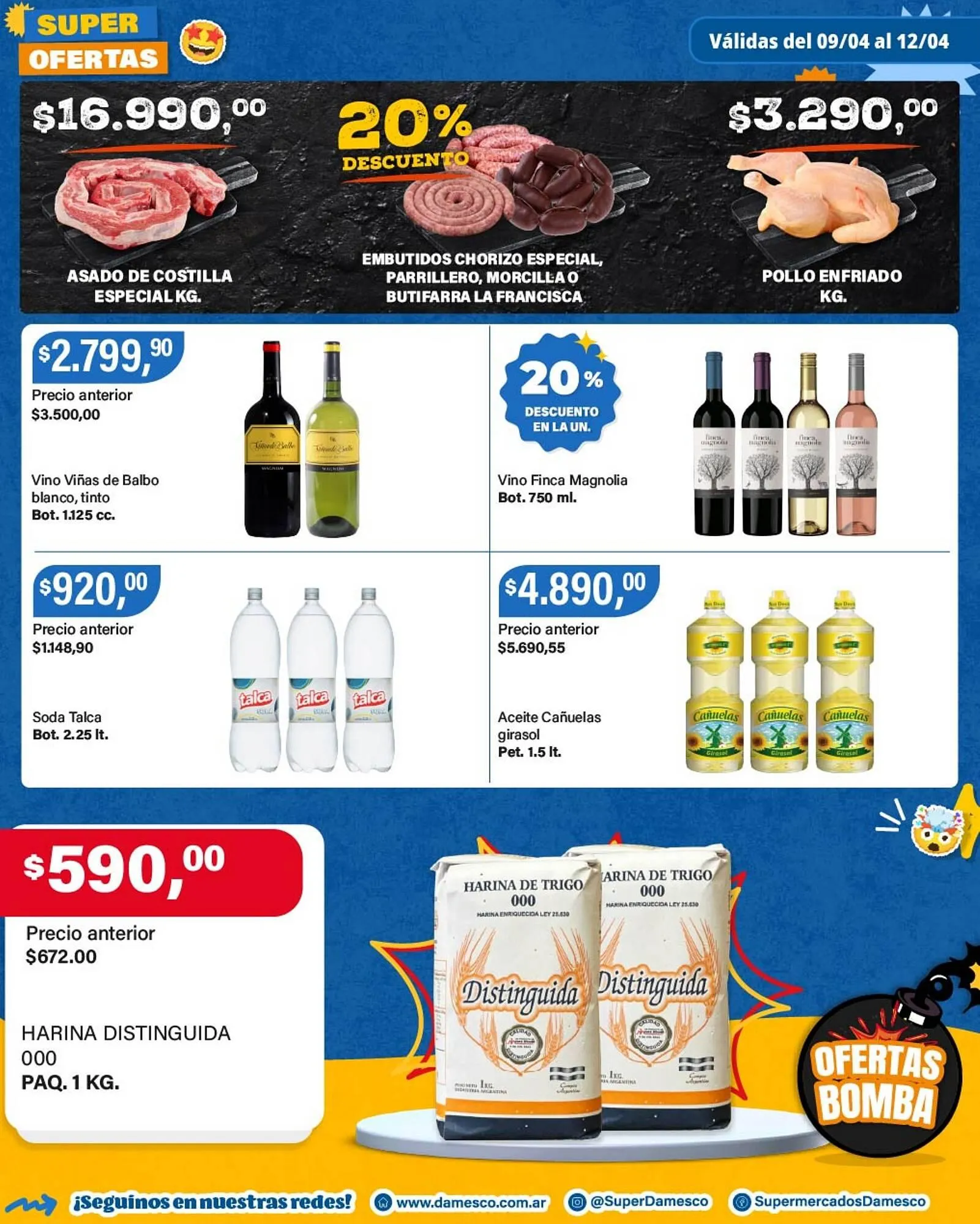 Ofertas de Catálogo Supermercados Damesco 9 de abril al 12 de abril 2026 - Página 2 del catálogo