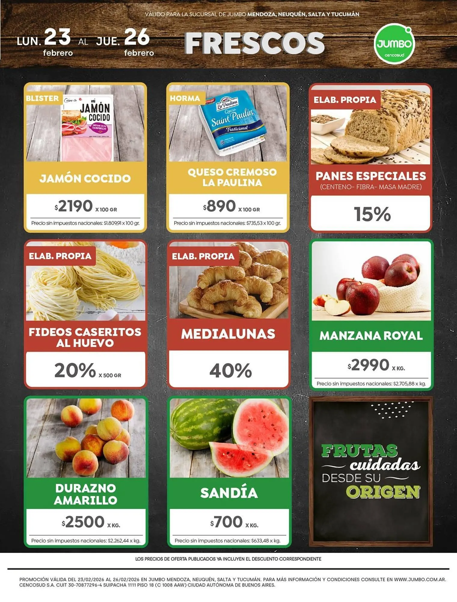 Ofertas de Catálogo Jumbo 23 de febrero al 26 de febrero 2026 - Página 1 del catálogo