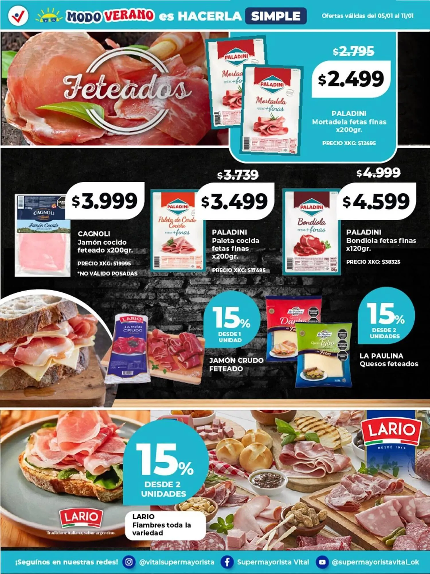 Ofertas de Catálogo Supermayorista Vital 1 de mayo al 1 de noviembre 2026 - Página 10 del catálogo