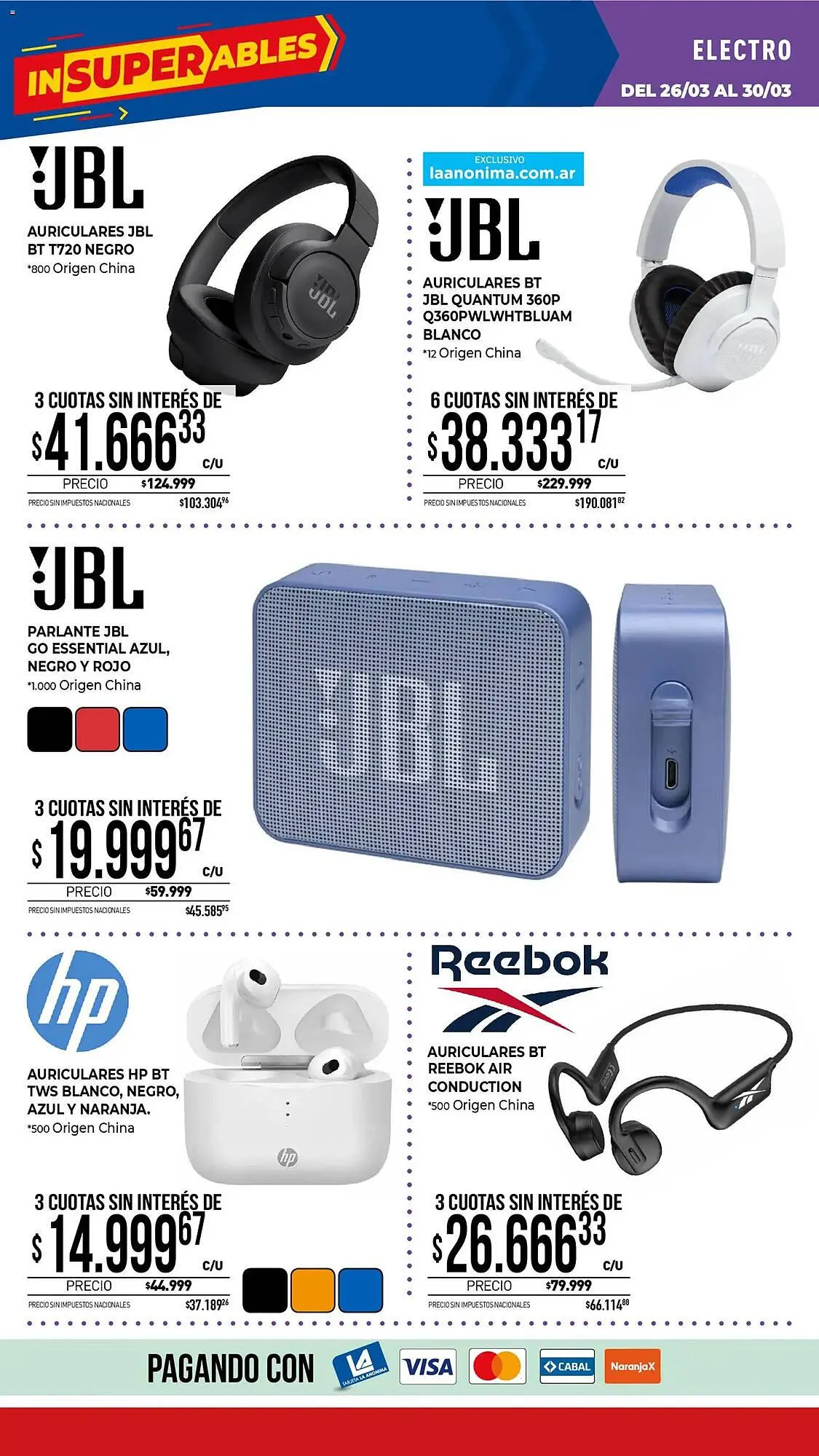 Ofertas de Catálogo La Anonima 26 de marzo al 5 de abril 2026 - Página 35 del catálogo