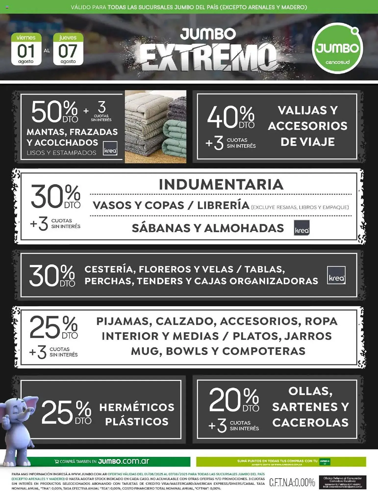 Ofertas de Catálogo Jumbo 1 de agosto al 7 de agosto 2025 - Página 1 del catálogo