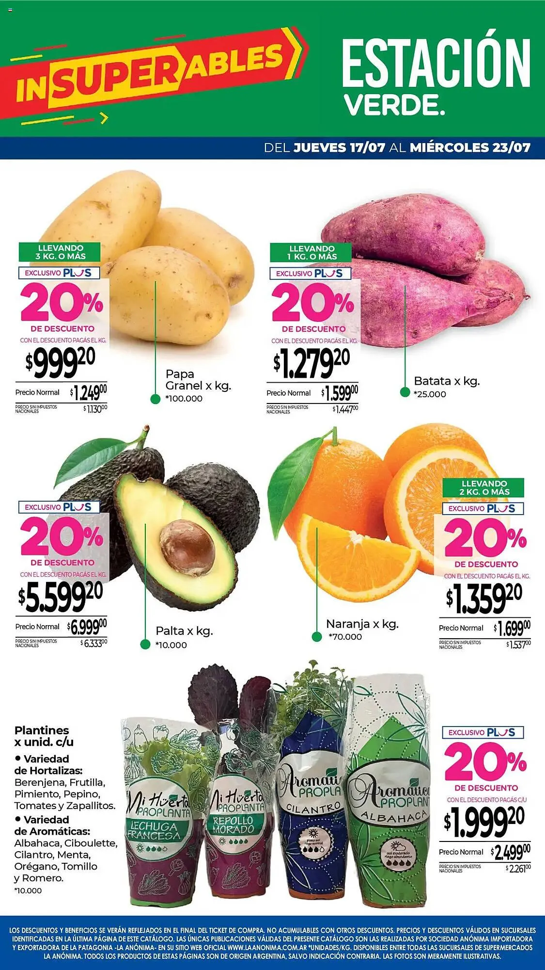 Ofertas de Catálogo La Anonima 17 de julio al 24 de julio 2025 - Página 6 del catálogo