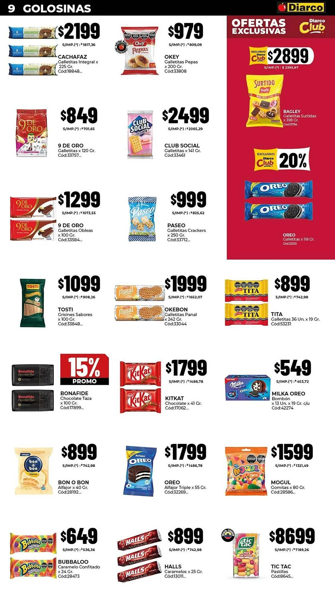 Ofertas de Catálogo Diarco 19 de enero al 23 de enero 2026 - Página 9 del catálogo