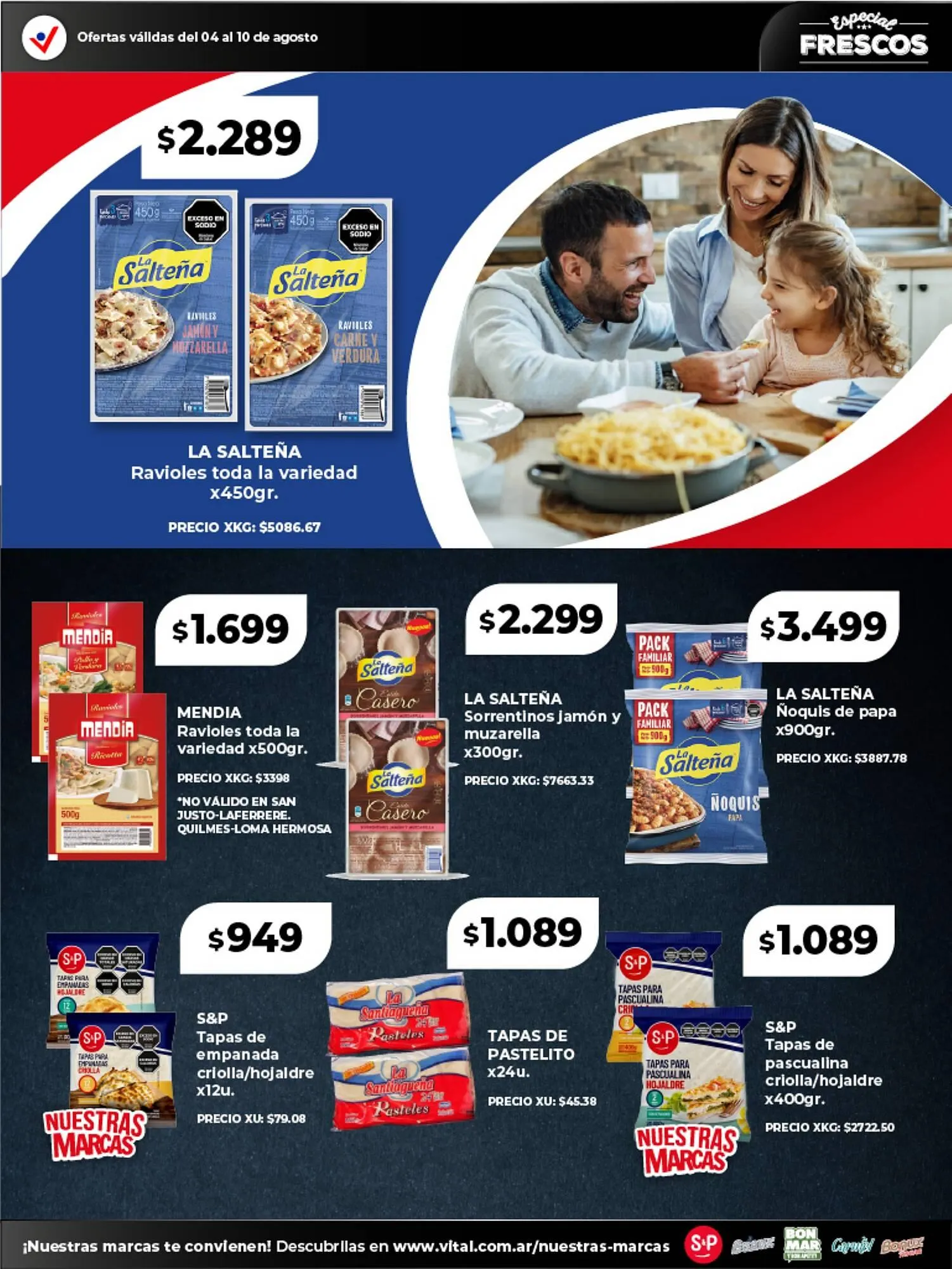 Ofertas de Catálogo Supermayorista Vital 4 de agosto al 10 de agosto 2025 - Página 10 del catálogo