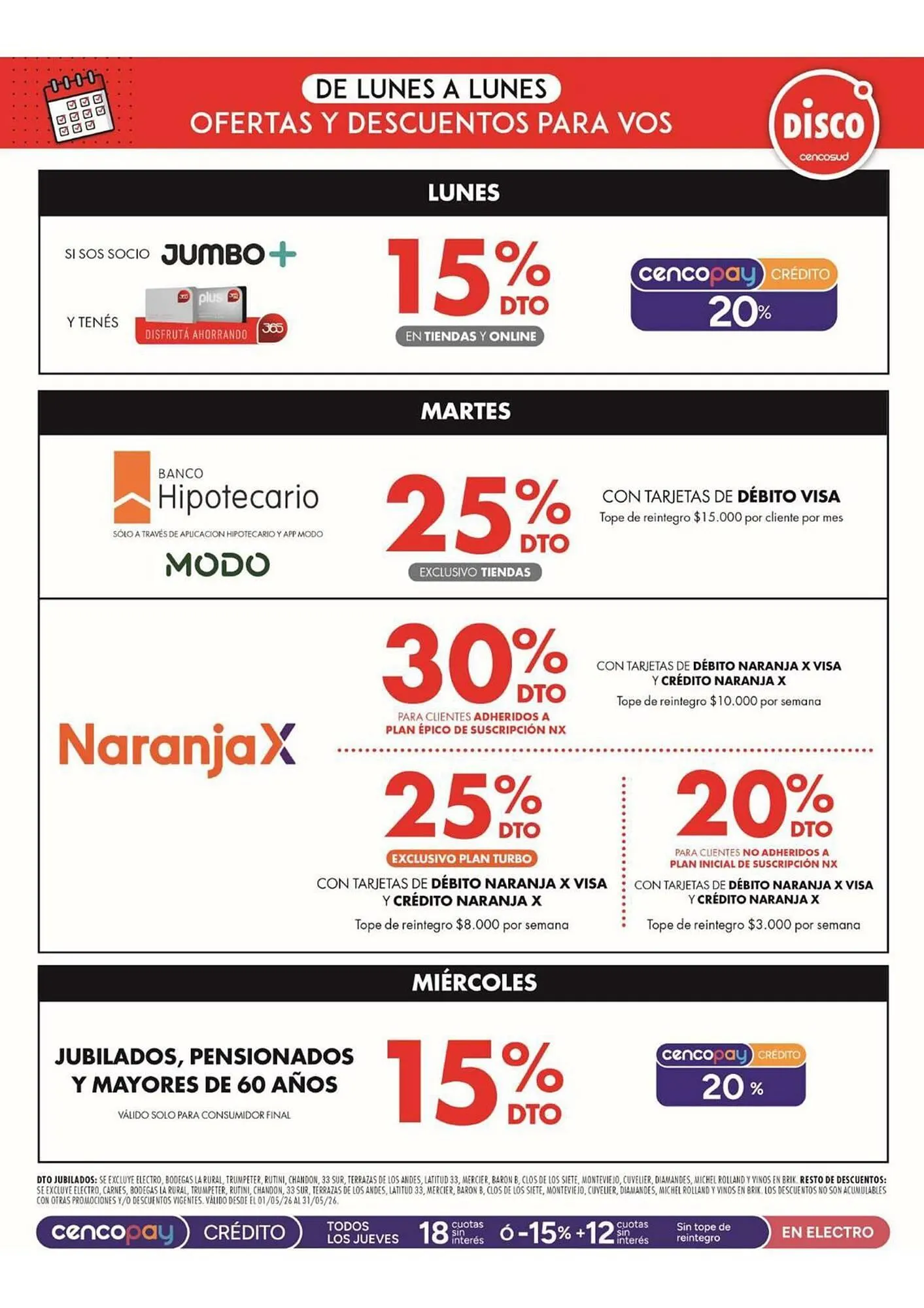 Ofertas de Folleto Disco 30 de abril al 3 de mayo 2026 - Página 10 del catálogo