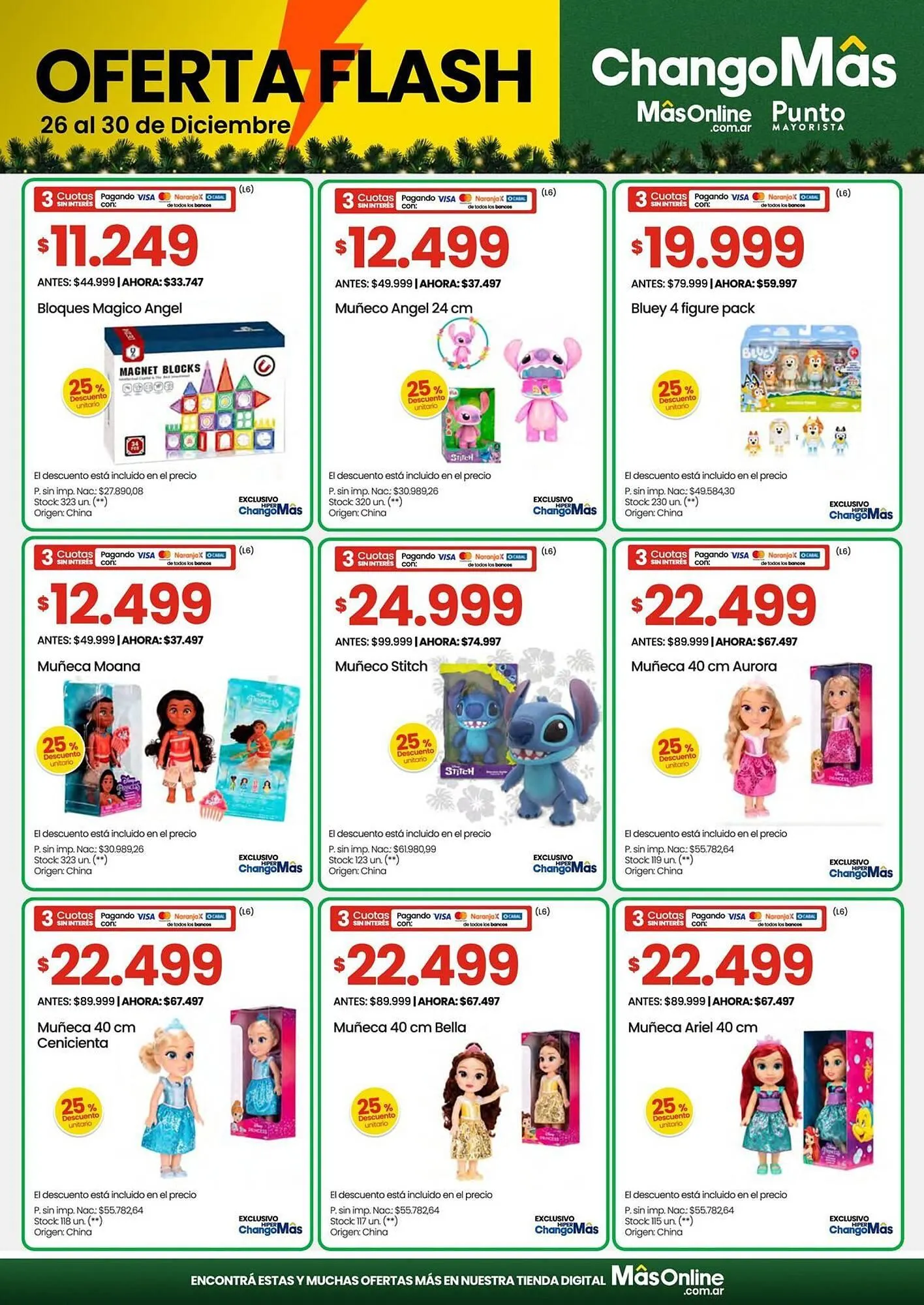 Ofertas de Catálogo Changomas 29 de diciembre al 30 de diciembre 2025 - Página 12 del catálogo