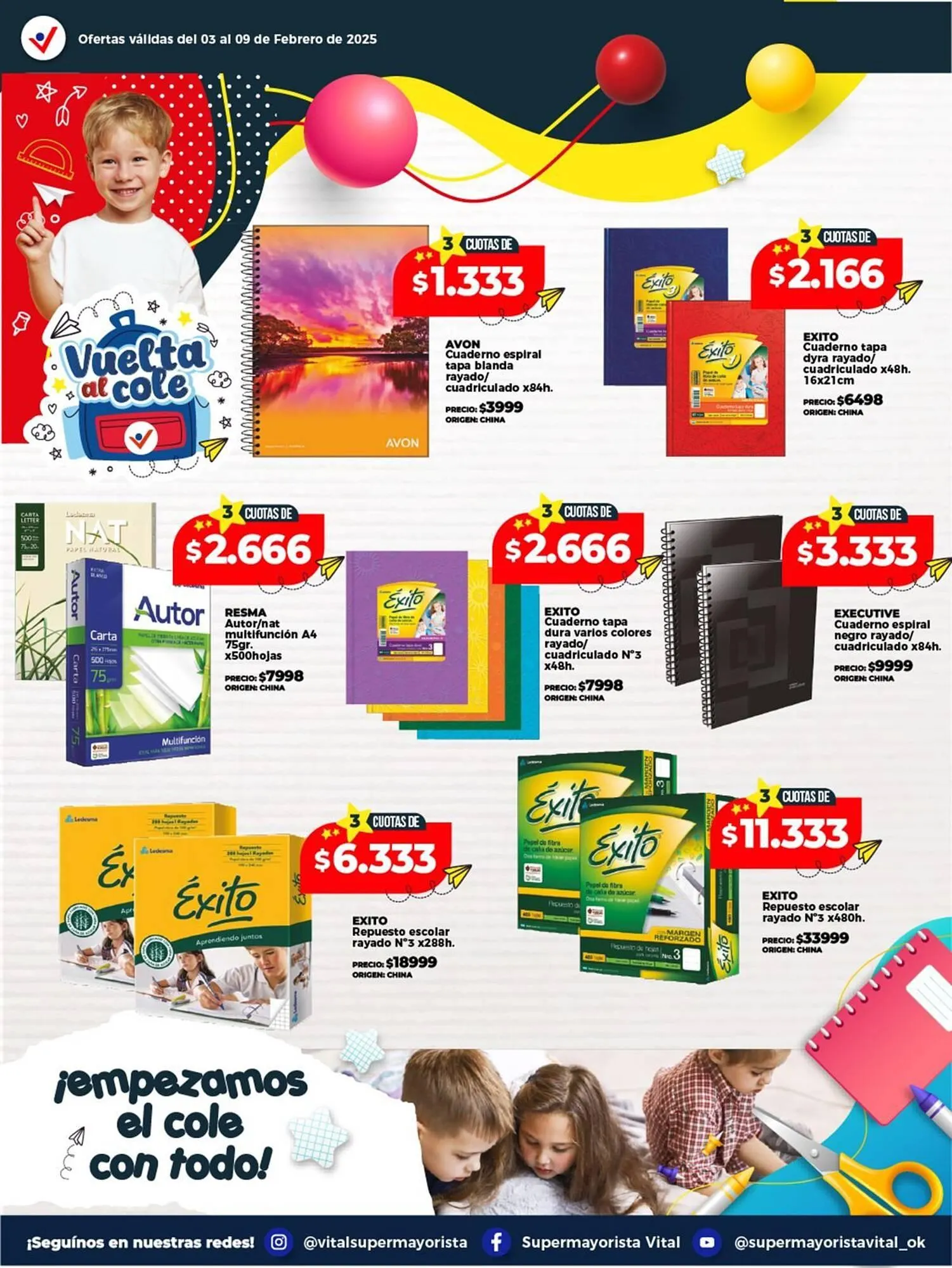 Ofertas de Catálogo Supermayorista Vital 3 de febrero al 9 de febrero 2025 - Página 8 del catálogo