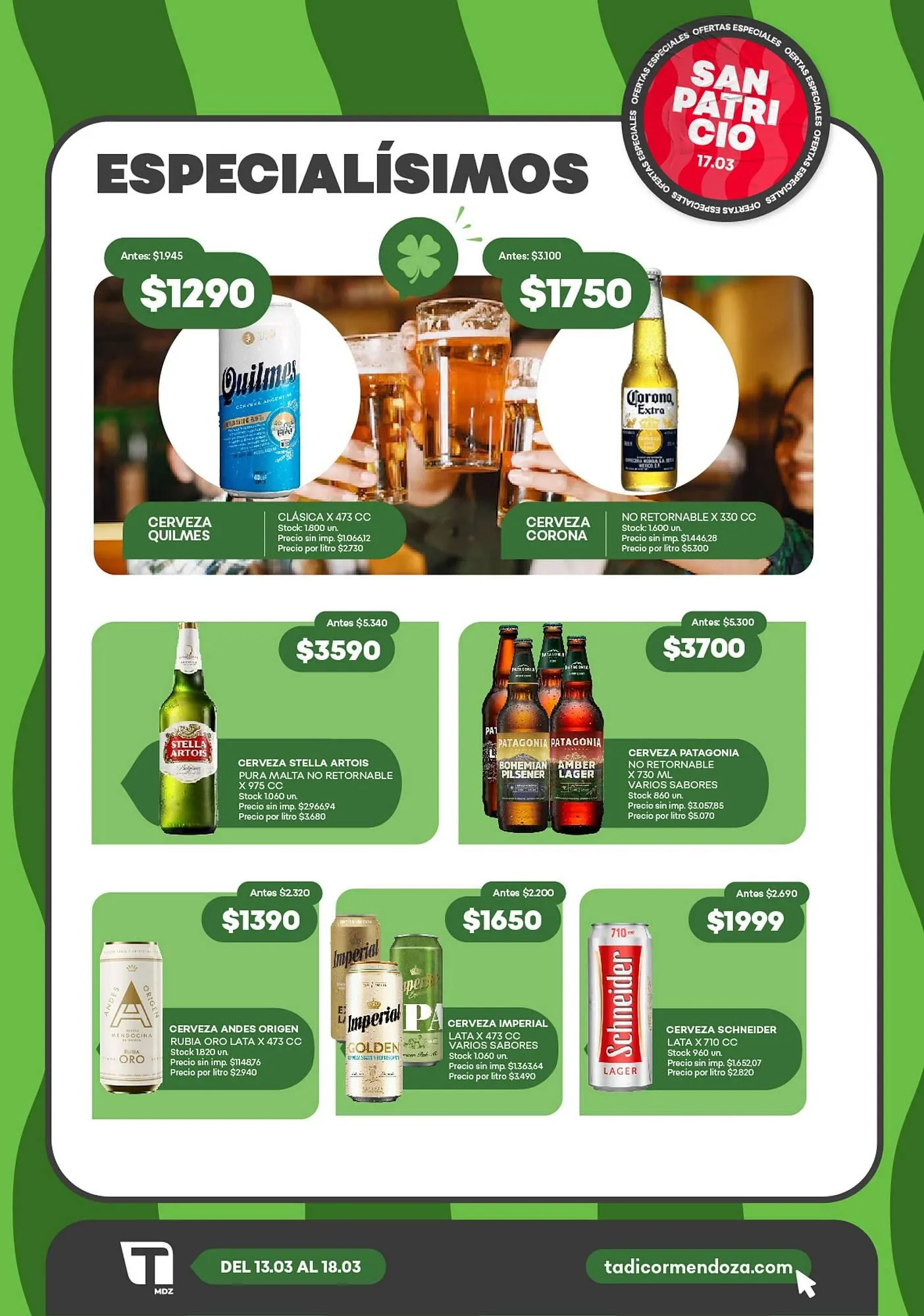 Ofertas de Catálogo Supermercados Tadicor 13 de marzo al 18 de marzo 2025 - Página 4 del catálogo