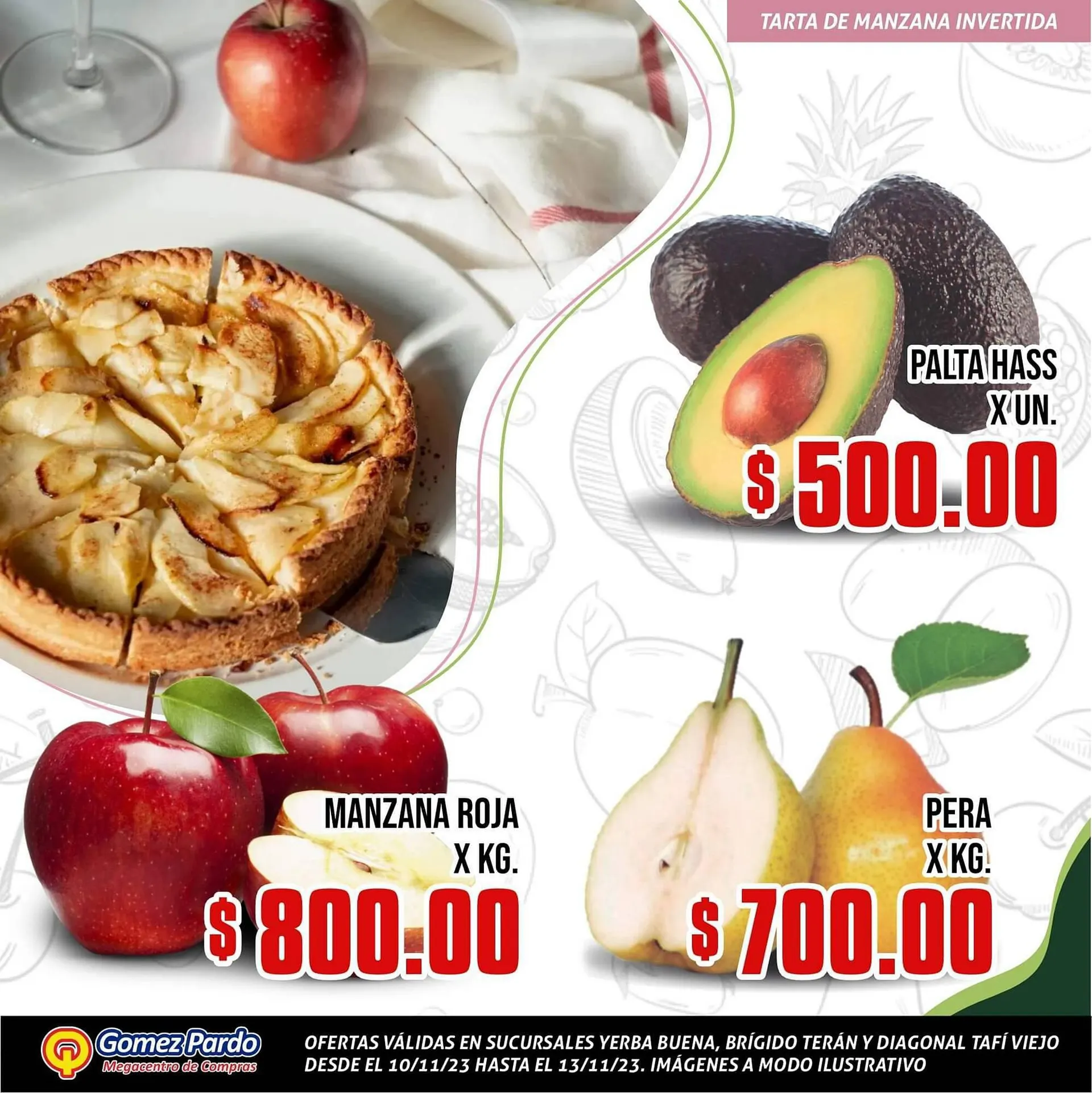 Ofertas de Catálogo Gomez Pardo 10 de noviembre al 13 de noviembre 2023 - Página 1 del catálogo