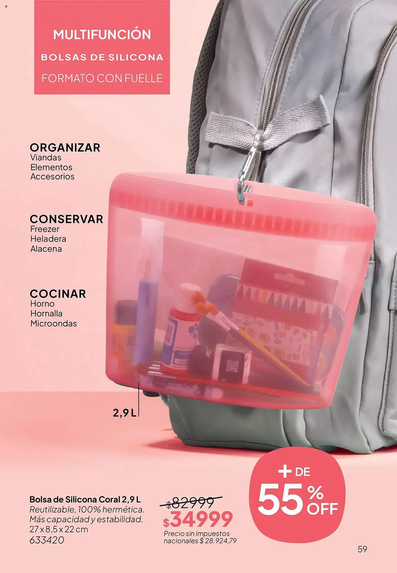 Ofertas de Folleto Tupperware 28 de abril al 31 de mayo 2026 - Página 60 del catálogo