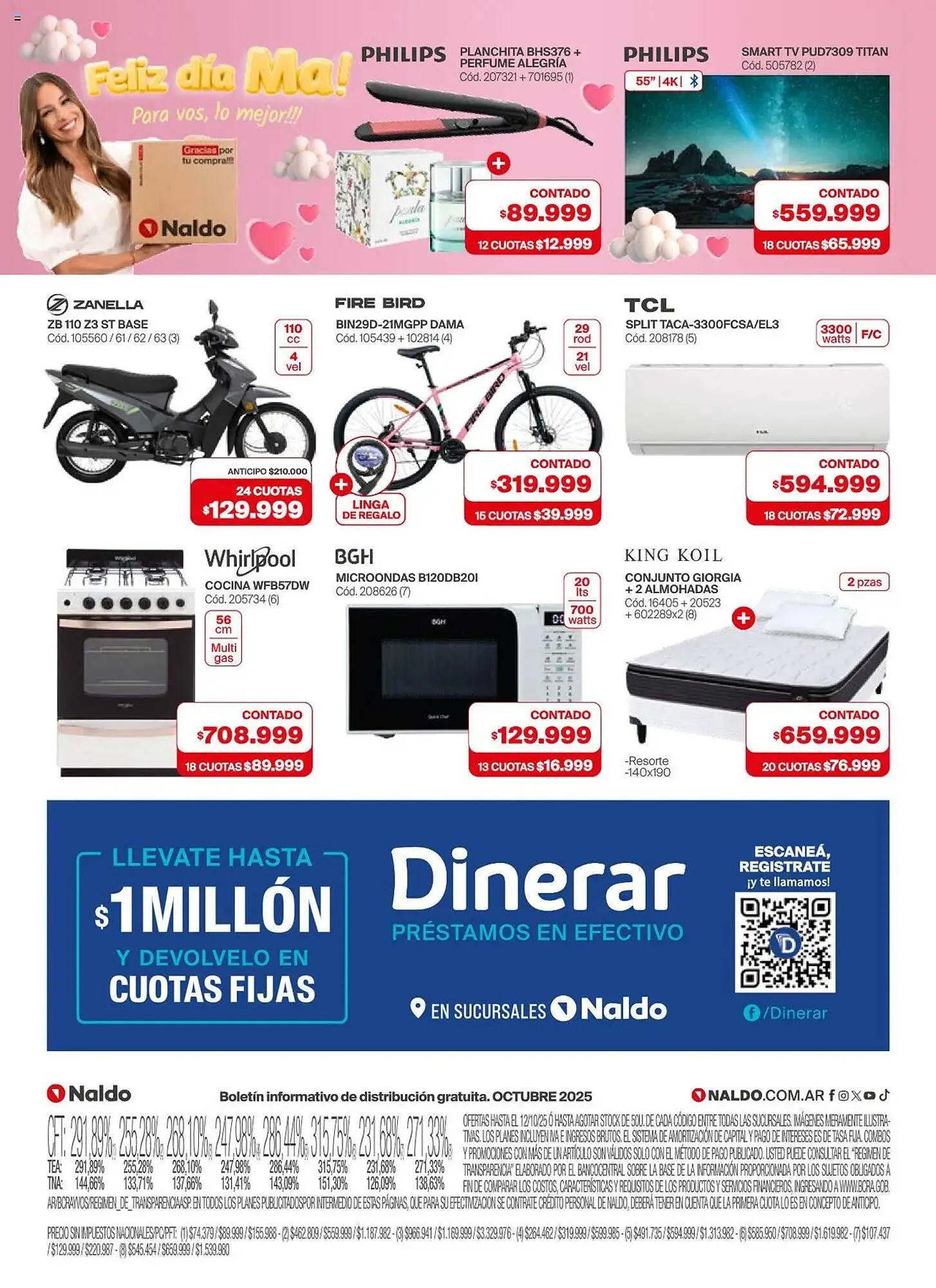 Ofertas de Catálogo Naldo Lombardi 1 de octubre al 3 de noviembre 2025 - Página 16 del catálogo