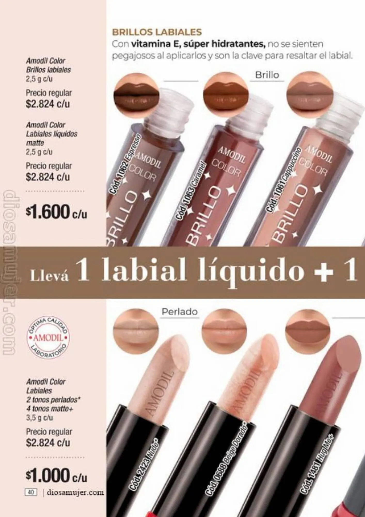 Ofertas de Catálogo Amodil 6 de septiembre al 10 de octubre 2023 - Página 40 del catálogo