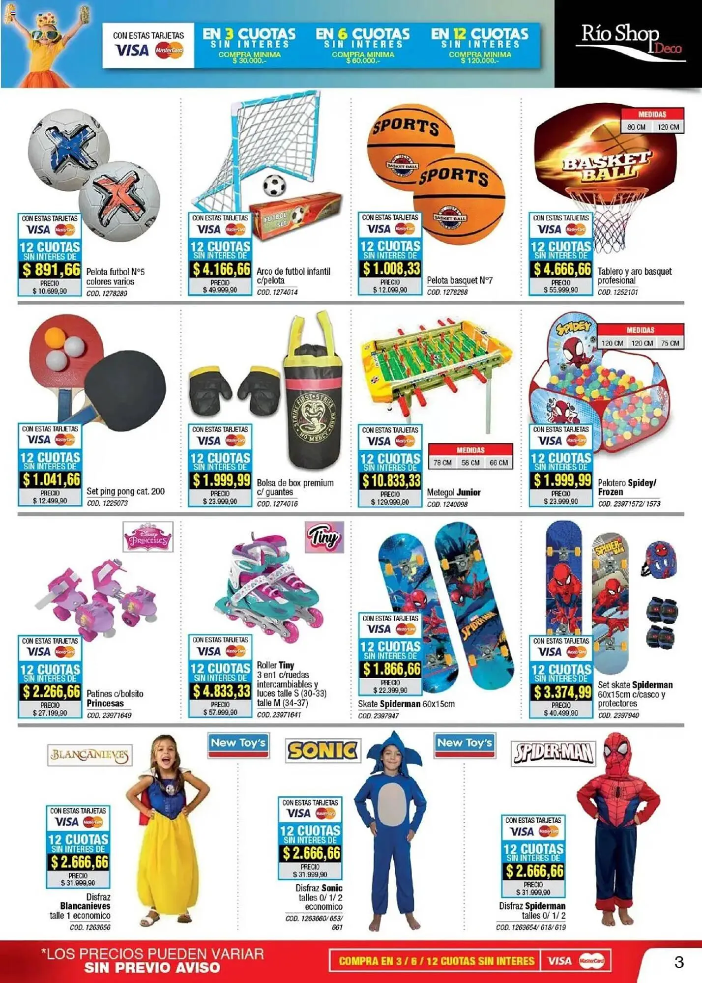 Ofertas de Catálogo Rio Shop Deco 1 de agosto al 1 de septiembre 2025 - Página 3 del catálogo