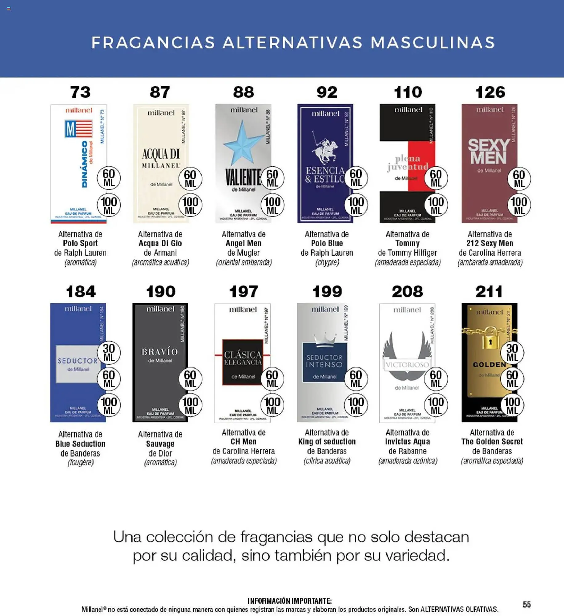 Ofertas de Catálogo Millanel Cosmética 2 de marzo al 29 de marzo 2026 - Página 55 del catálogo