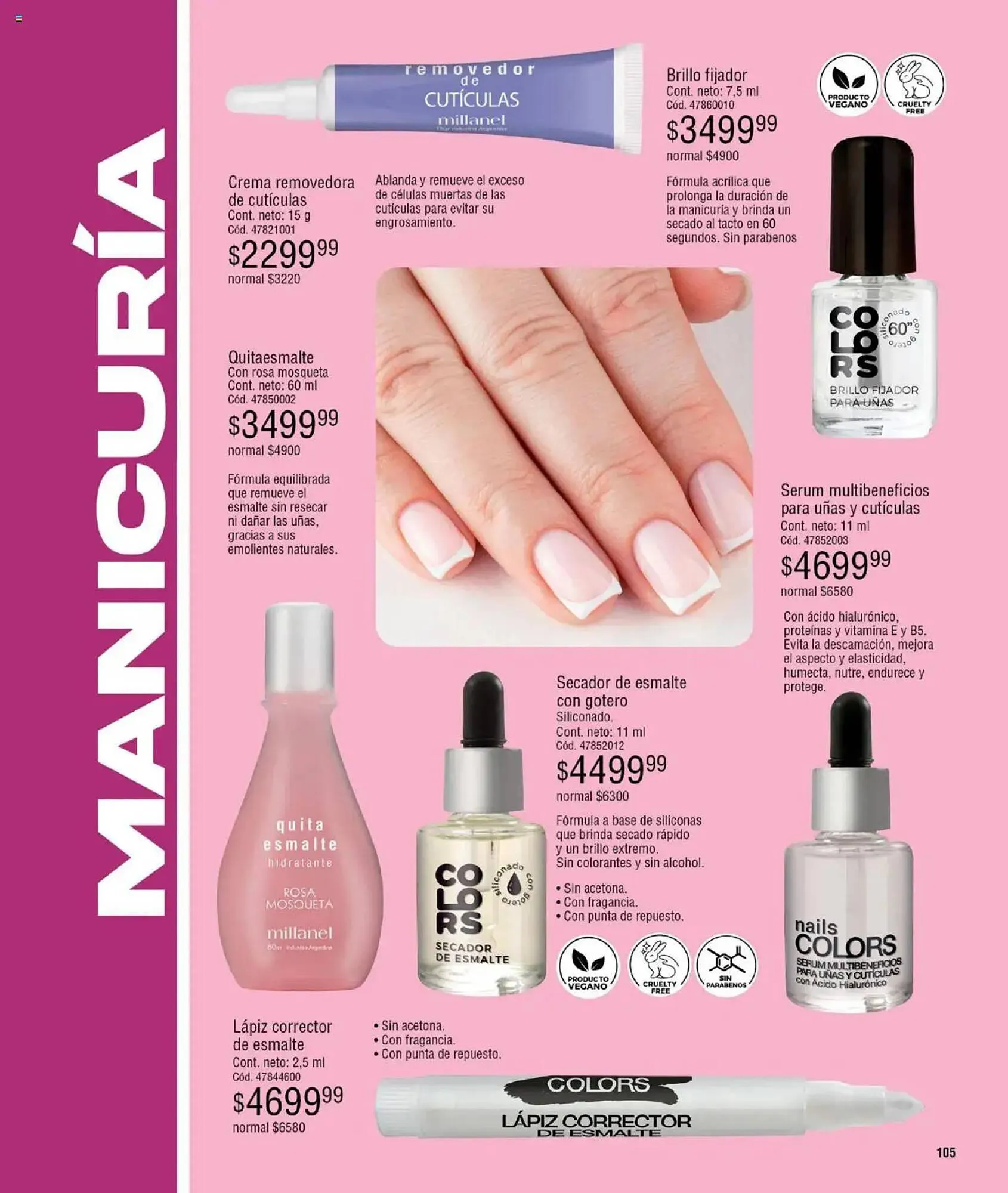 Ofertas de Catálogo Millanel Cosmética 31 de marzo al 27 de abril 2025 - Página 105 del catálogo