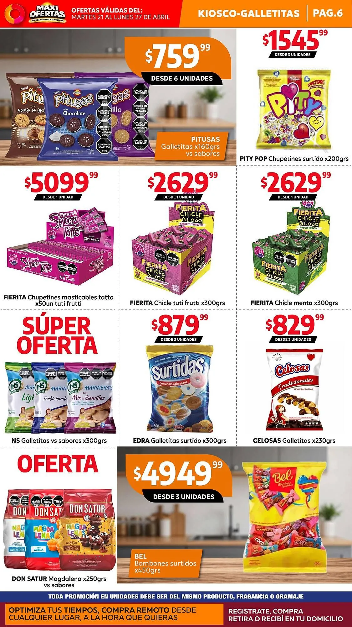 Ofertas de Catálogo Maxi Ofertas 24 de abril al 27 de abril 2026 - Página 6 del catálogo
