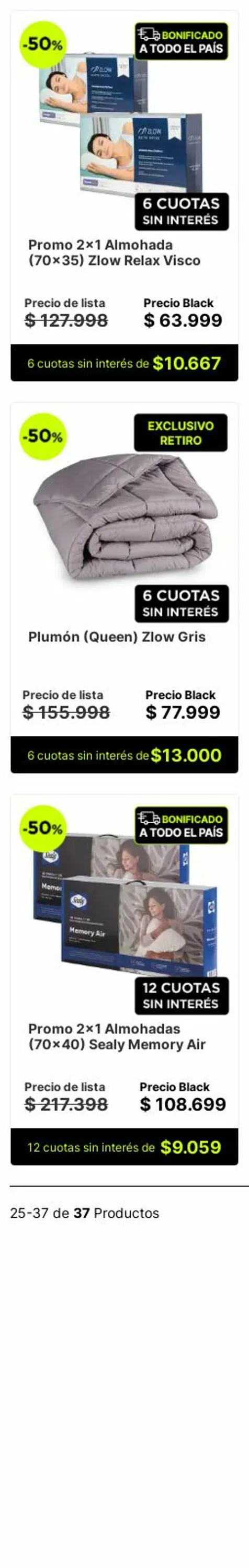 Ofertas de Sommier Center 27 de noviembre al 6 de diciembre 2023 - Página 9 del catálogo