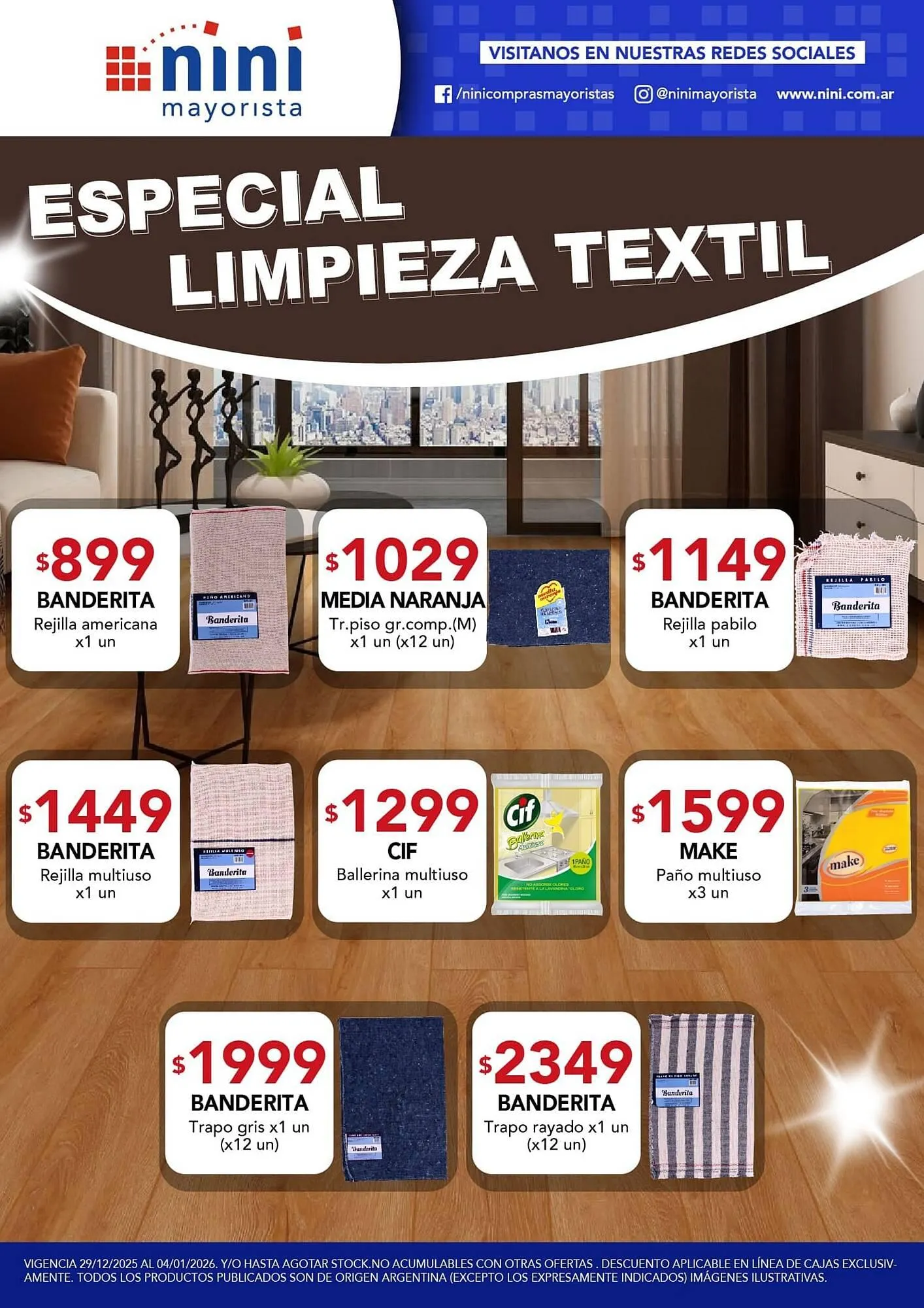 Ofertas de Catálogo Nini Mayorista 30 de diciembre al 4 de enero 2026 - Página 9 del catálogo