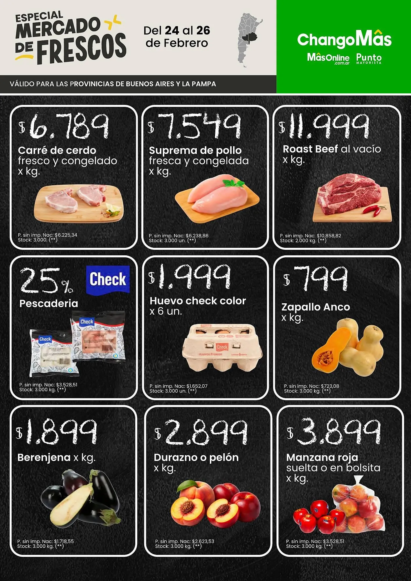 Ofertas de Catálogo Changomas 24 de febrero al 26 de febrero 2026 - Página 1 del catálogo