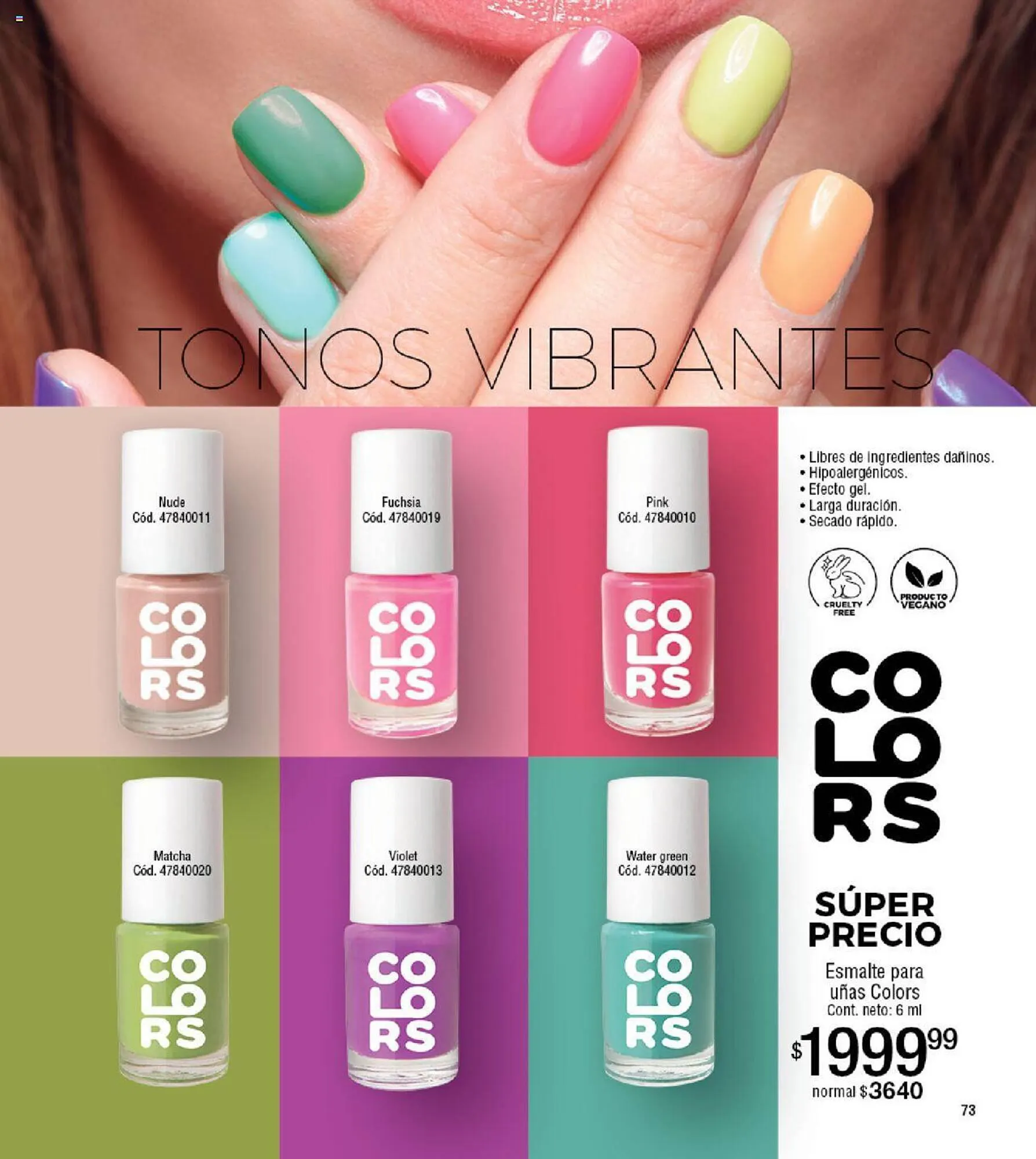 Ofertas de Catálogo Millanel Cosmética 11 de marzo al 7 de abril 2024 - Página 73 del catálogo